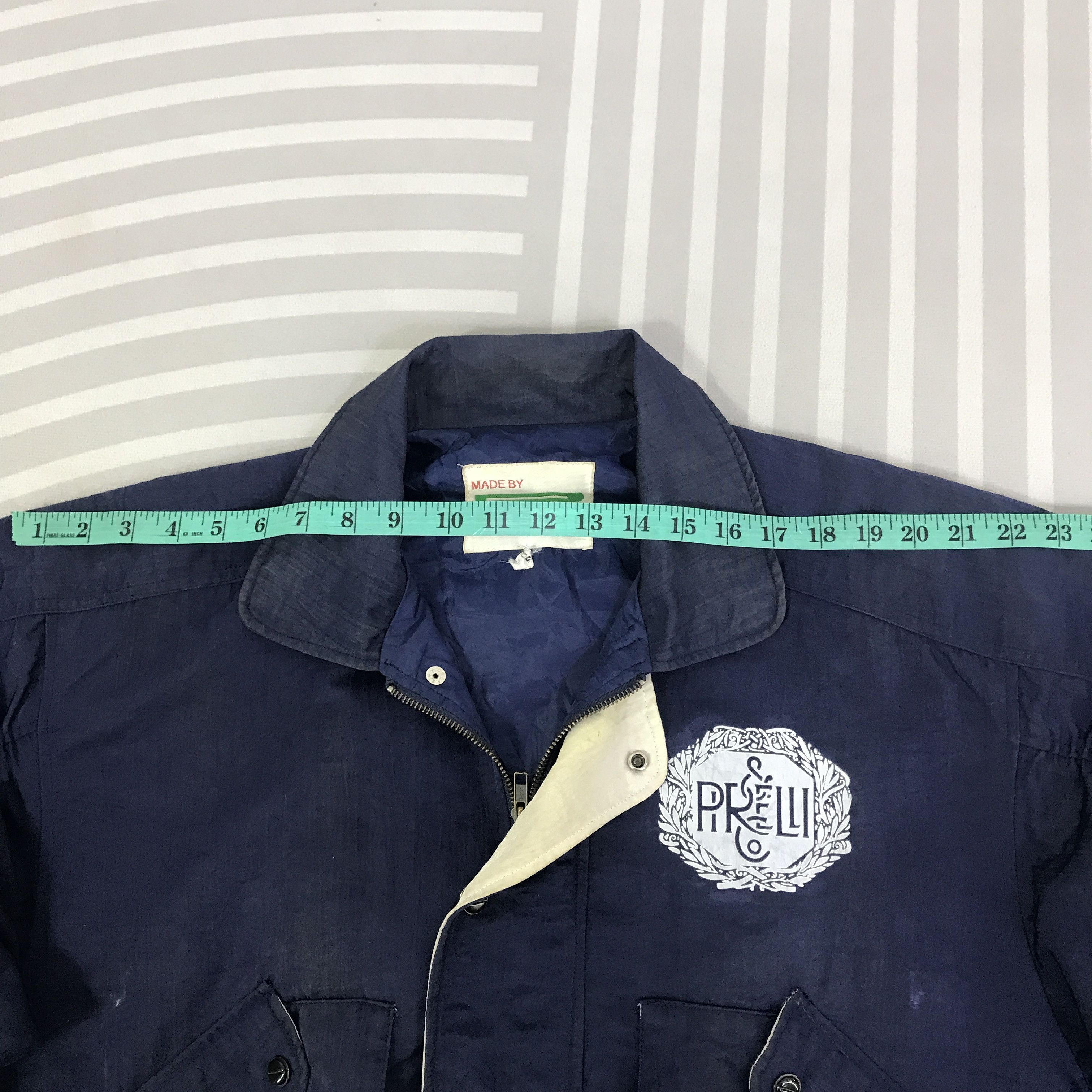 Pirelli Vintage Pirelli Bomber Jacket K85B2 Size US M / EU 48-50 / 2 - 6 Thumbnail