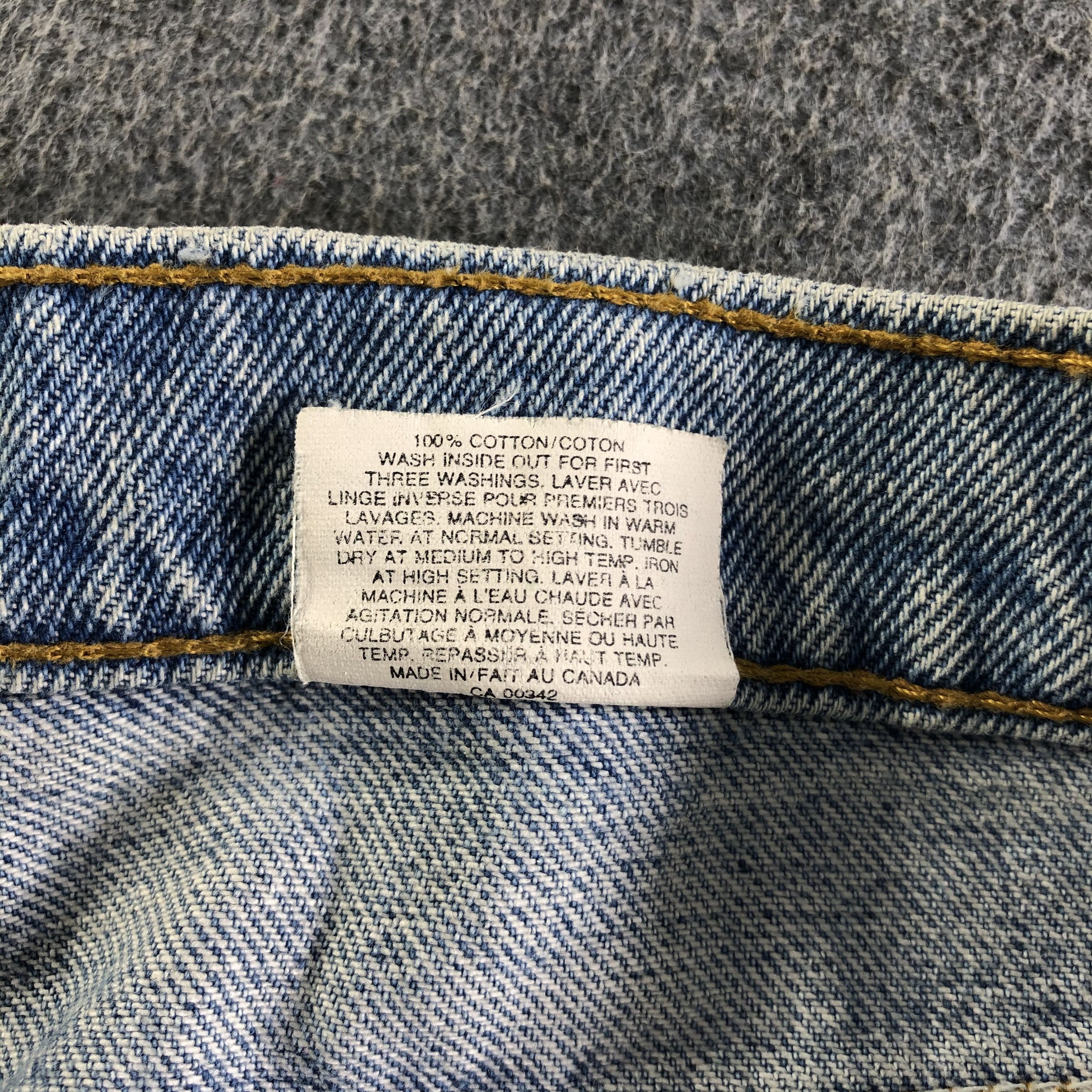Levi's Vintage Light Wash Levis Jeans-J4228 Size US 30 / EU 46 - 10 Thumbnail