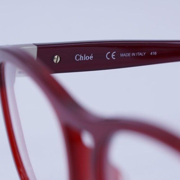 Chloe Chloe CE2712 603 Bordeaux Eyeglasses 53mm Size ONE SIZE - 8 Thumbnail