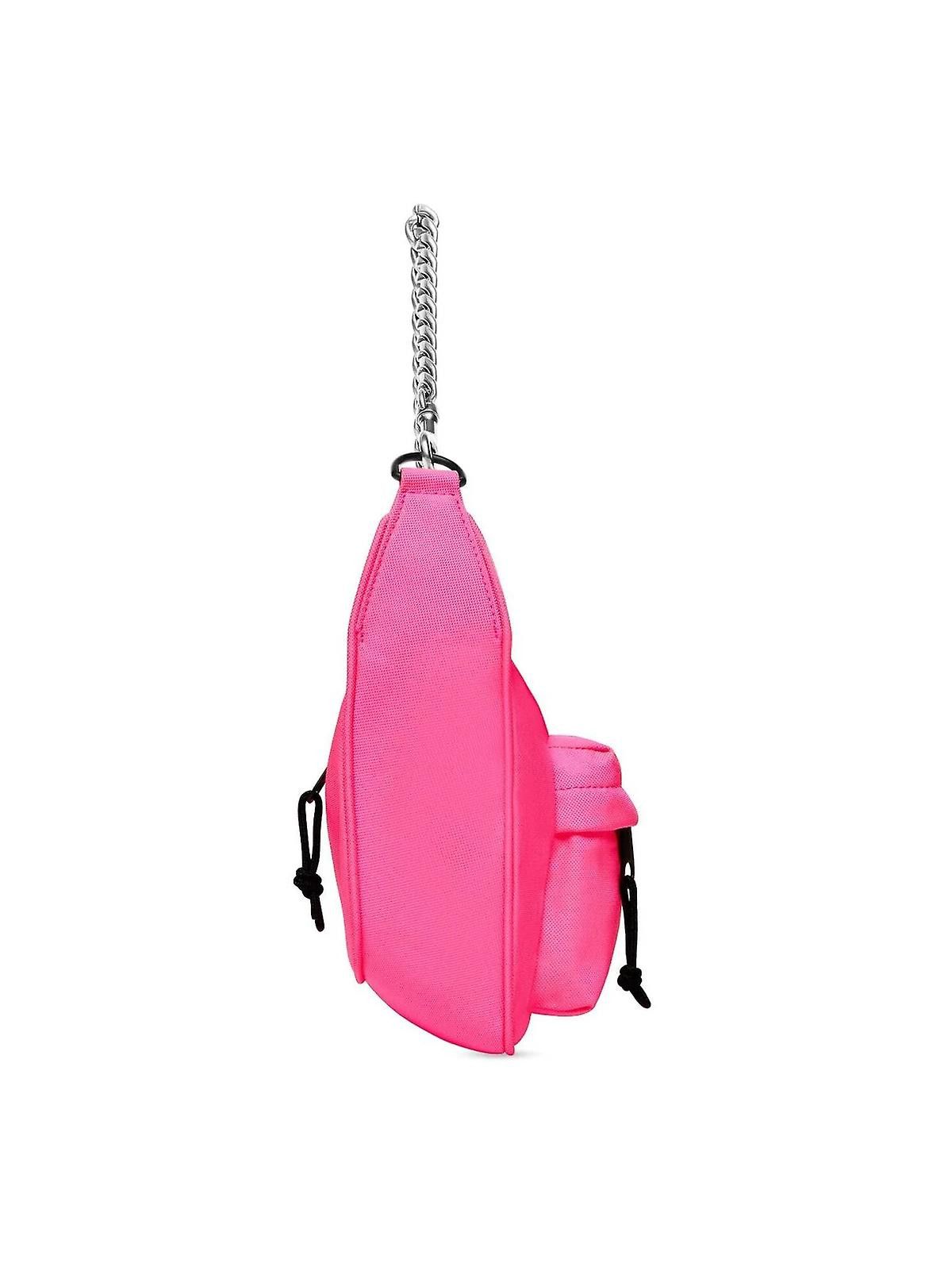 Balenciaga o1bcso1str1224 Size: OS / Raver Medium Bag With Chain Pink Size ONE SIZE - 3 Thumbnail