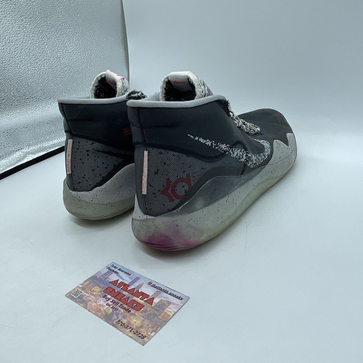 Nike Zoom KD 12 black cement Size US 10 / EU 43 - 5 Thumbnail