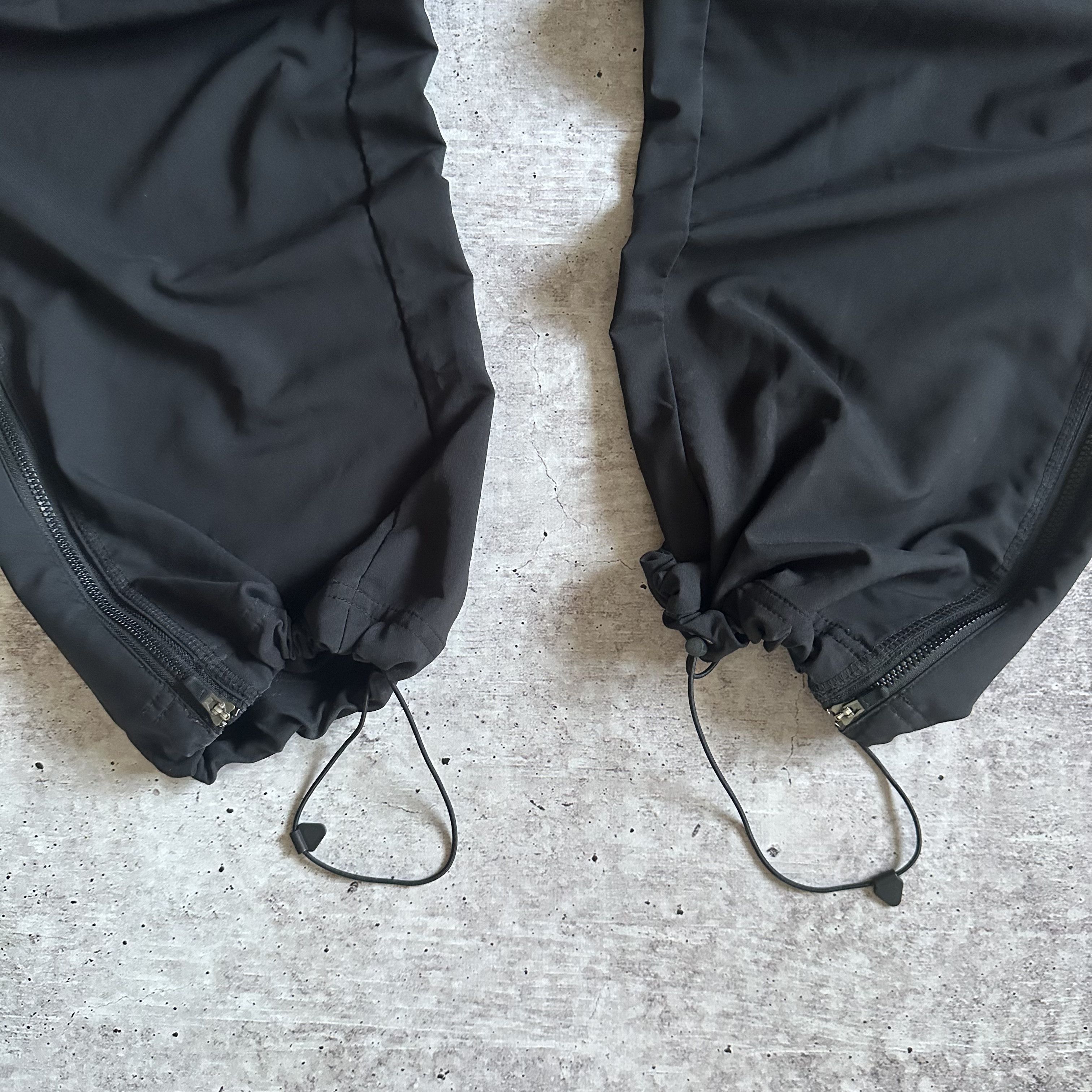 Nike × Vintage Nike Nylon Baggy Swoosh Logo Overisize y2k Pants Size US 36 / EU 52 - 3 Thumbnail