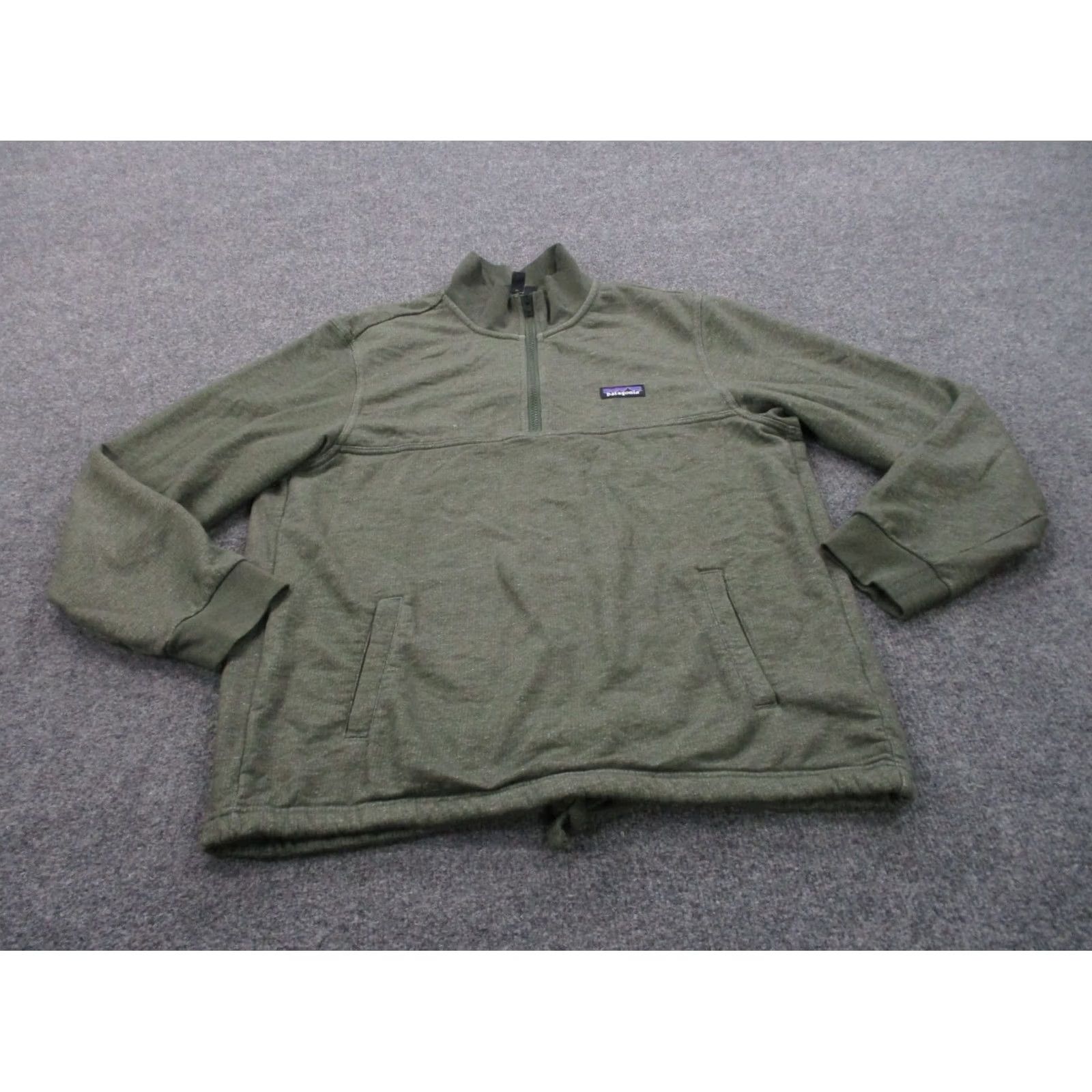 Patagonia Patagonia Jacket Mens M Mayhna Fleece Pullover 1/4 Zip Windbreaker Green 26380 Size US M / EU 48-50 / 2 - 2 Thumbnail