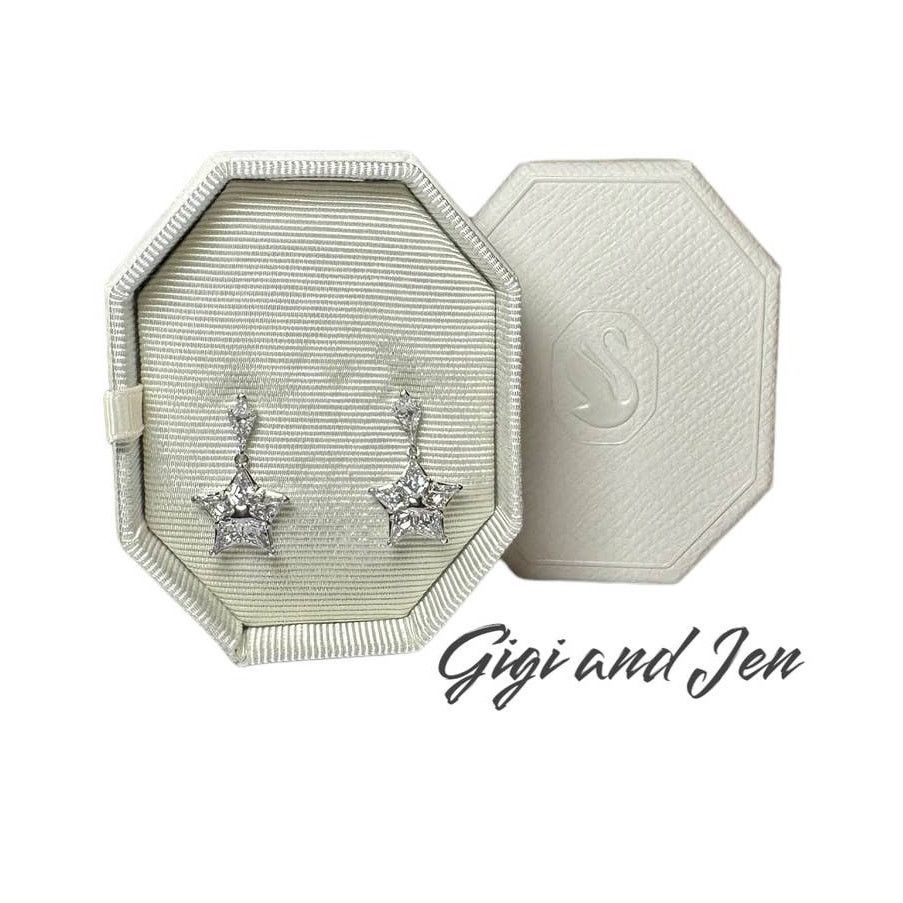 Swarovski Swarovski Stella drop earrings Kite cut, Star Size ONE SIZE - 1 Thumbnail