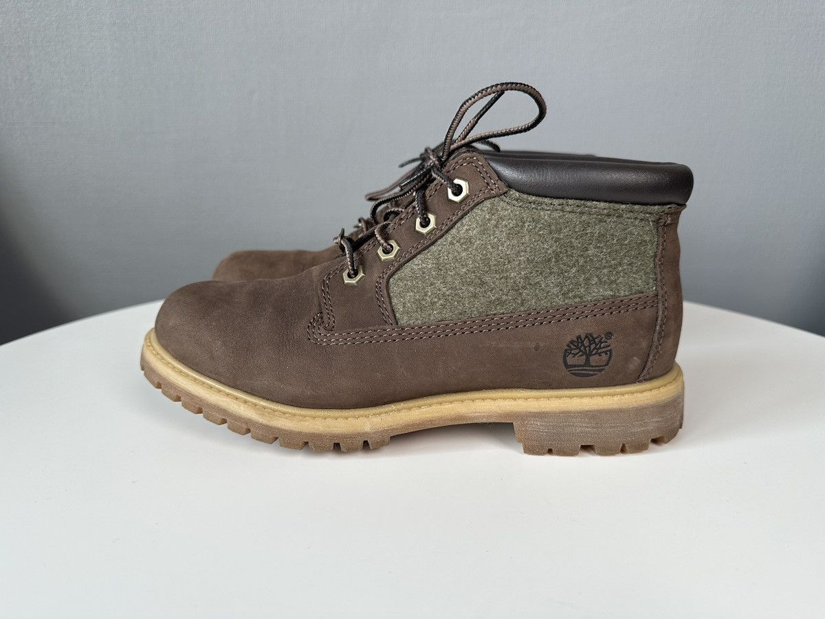 Timberland TIMBERLAND Nellie Chukka Brown Olive OrthoLite Boots Women’s Size US 7.5 / IT 37.5 - 2 Thumbnail