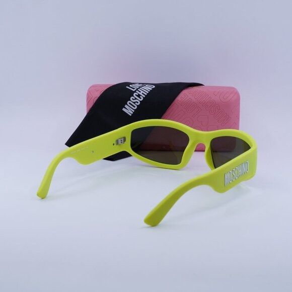 Moschino Moschino MOS164/S 04AN QT Lime Sunglasses Size ONE SIZE - 11 Thumbnail