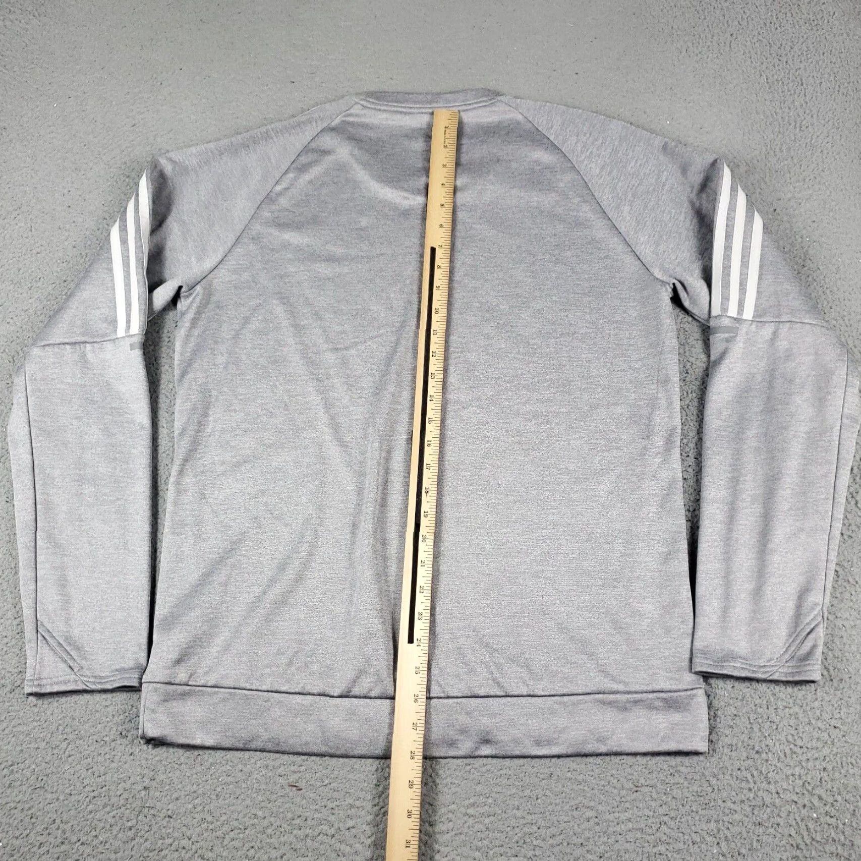 Adidas Adidas Mens Large Gray Casual Pullover Sweatshirt Size US L / EU 52-54 / 3 - 5 Thumbnail