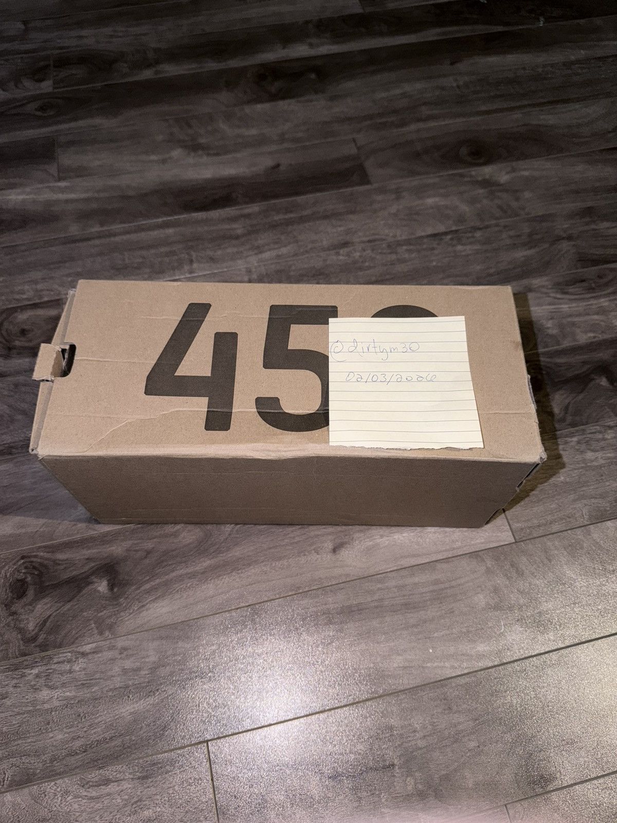 Yeezy Adidas Yeezy 450 Utility Black Size US 9.5 / EU 42-43 - 3 Thumbnail