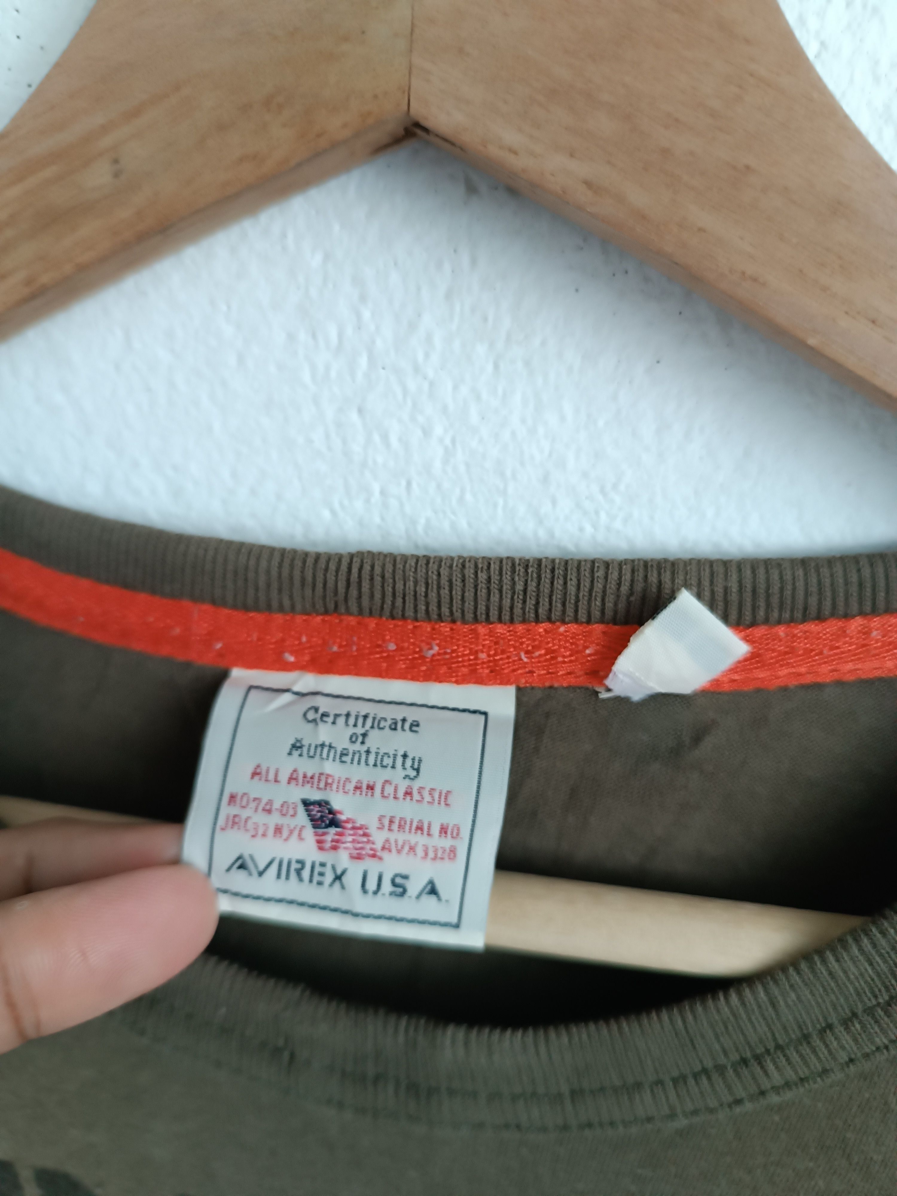 Avirex VINTAGE AVIREX USA SINGLE STITCH ARMY MARINES VERY RARE Size US L / EU 52-54 / 3 - 8 Thumbnail