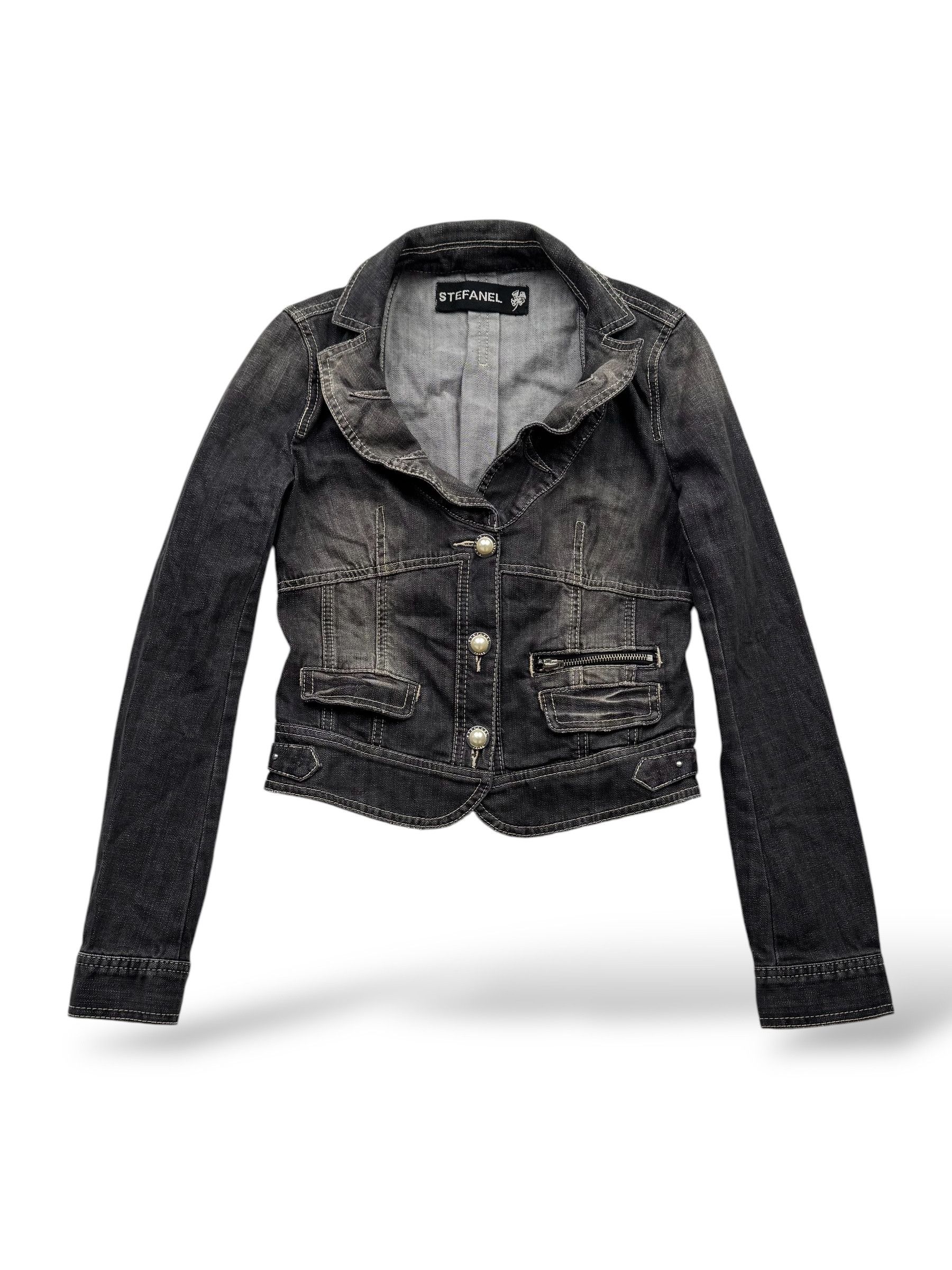 Japanese Brand Vintage Cropped Jacket W144(V9) Size S / US 4 / IT 40 - 1 Thumbnail
