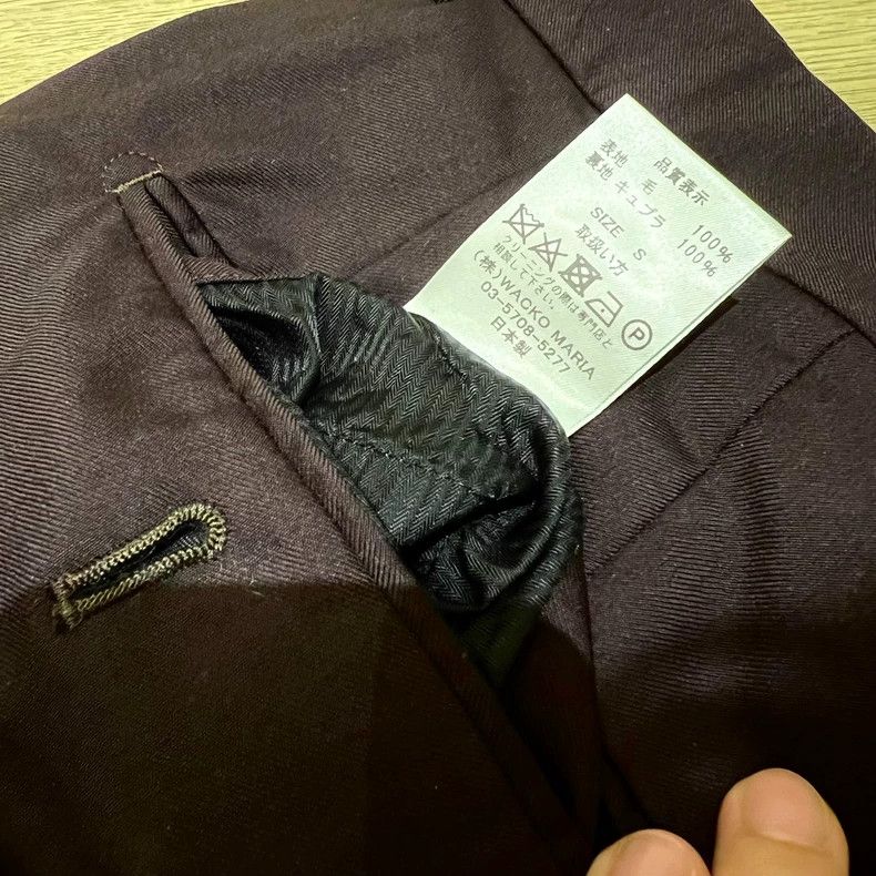 Wacko Maria WACKO MARIA Pleated dress pants Heaven Tokyo Size US 29 - 4 Thumbnail