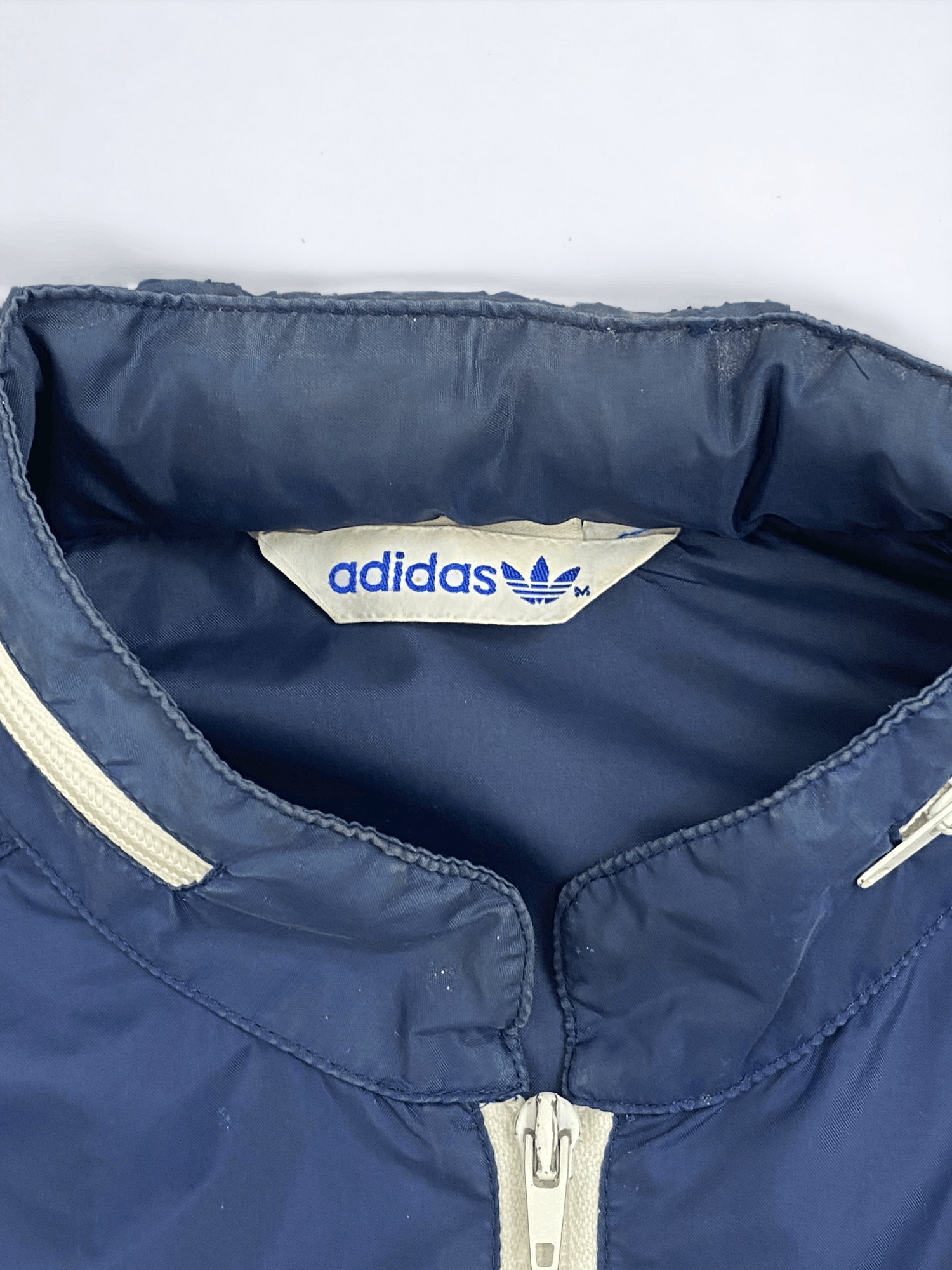 Adidas 70s Vintage Adidas Windbreaker Nylon Zipper Hoodie Jacket Size US M / EU 48-50 / 2 - 8 Thumbnail