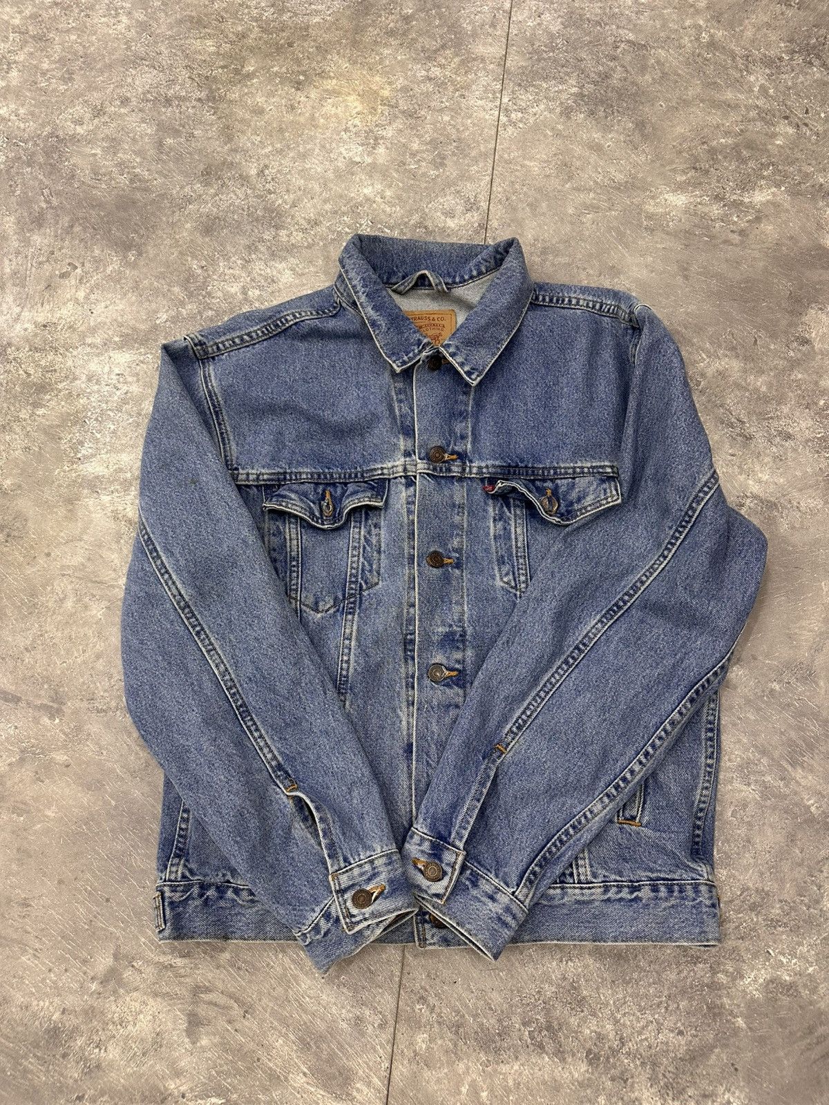 Vintage Levis Vintage Made in USA Denim Jacket Size US M / EU 48-50 / 2 - 2 Thumbnail
