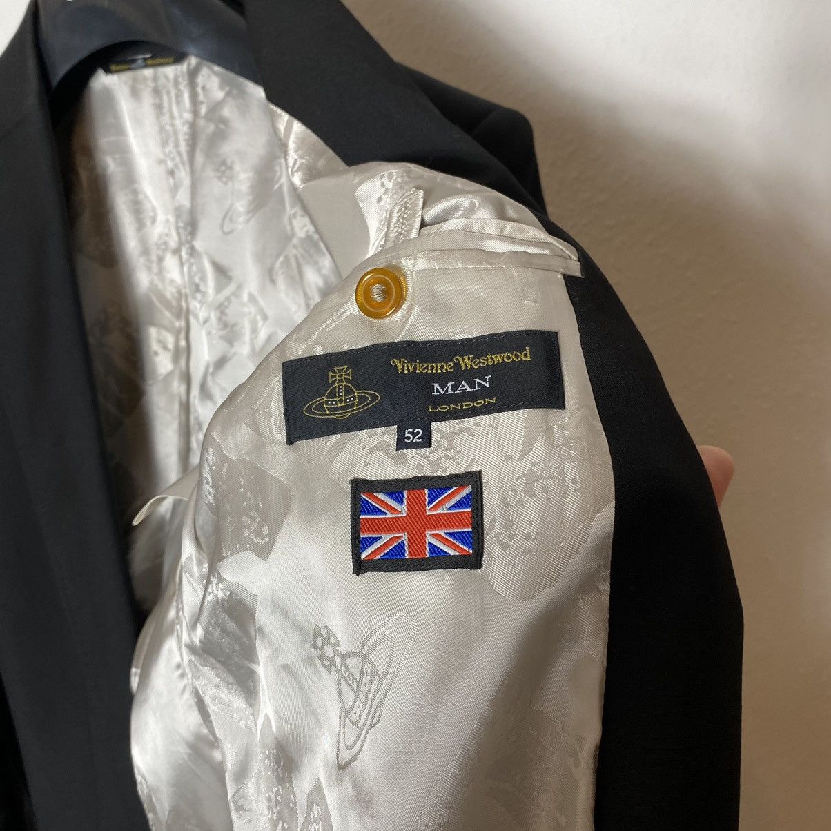 Vivienne Westwood Avant-Garde Suit Vivienne Westwood Black Size 52L - 8 Thumbnail