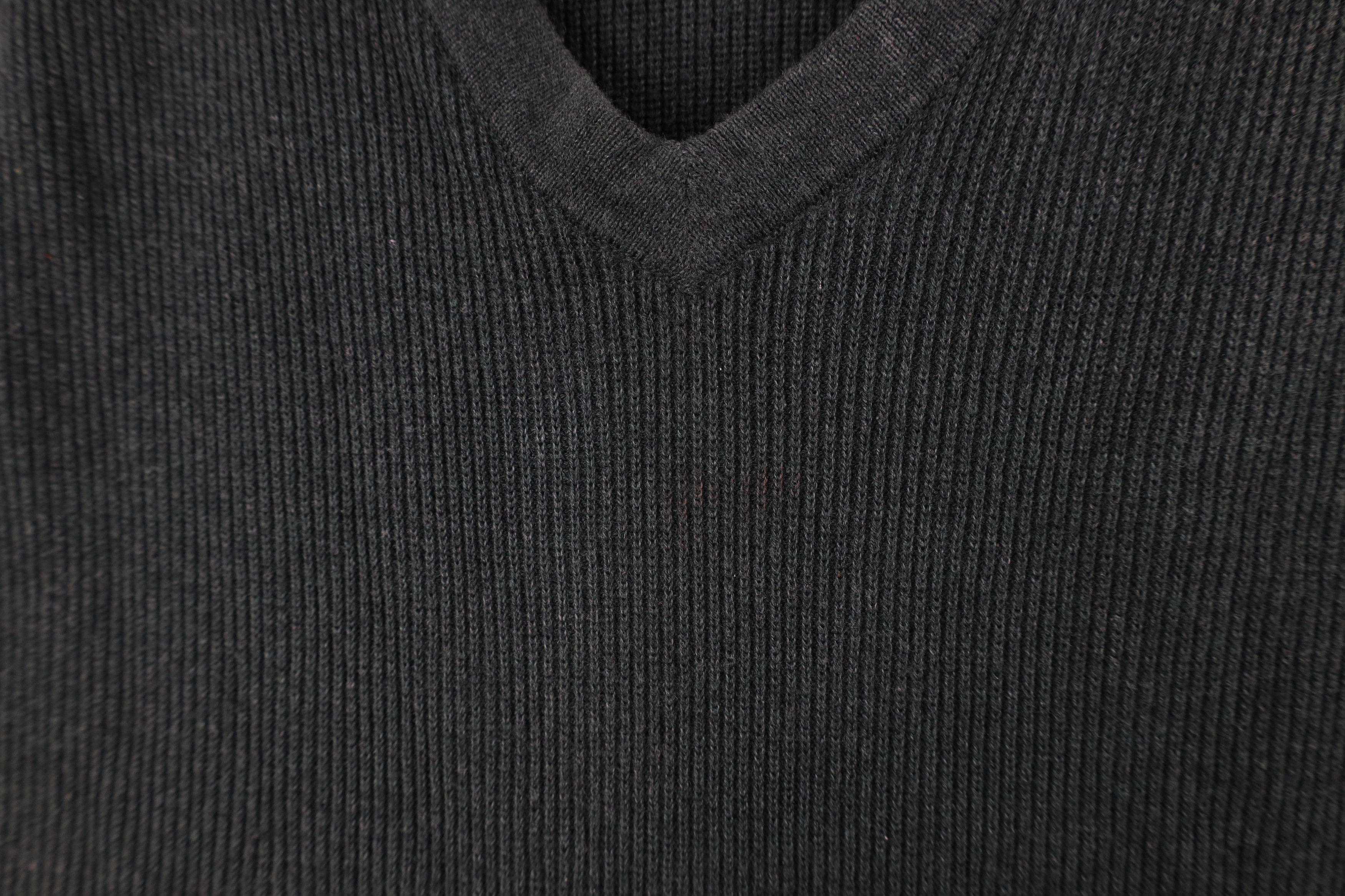 Eddie Bauer Vintage 90s Y2K Eddie Bauer Ribbed Knit Sweater Vest Green Size US M / EU 48-50 / 2 - 5 Thumbnail