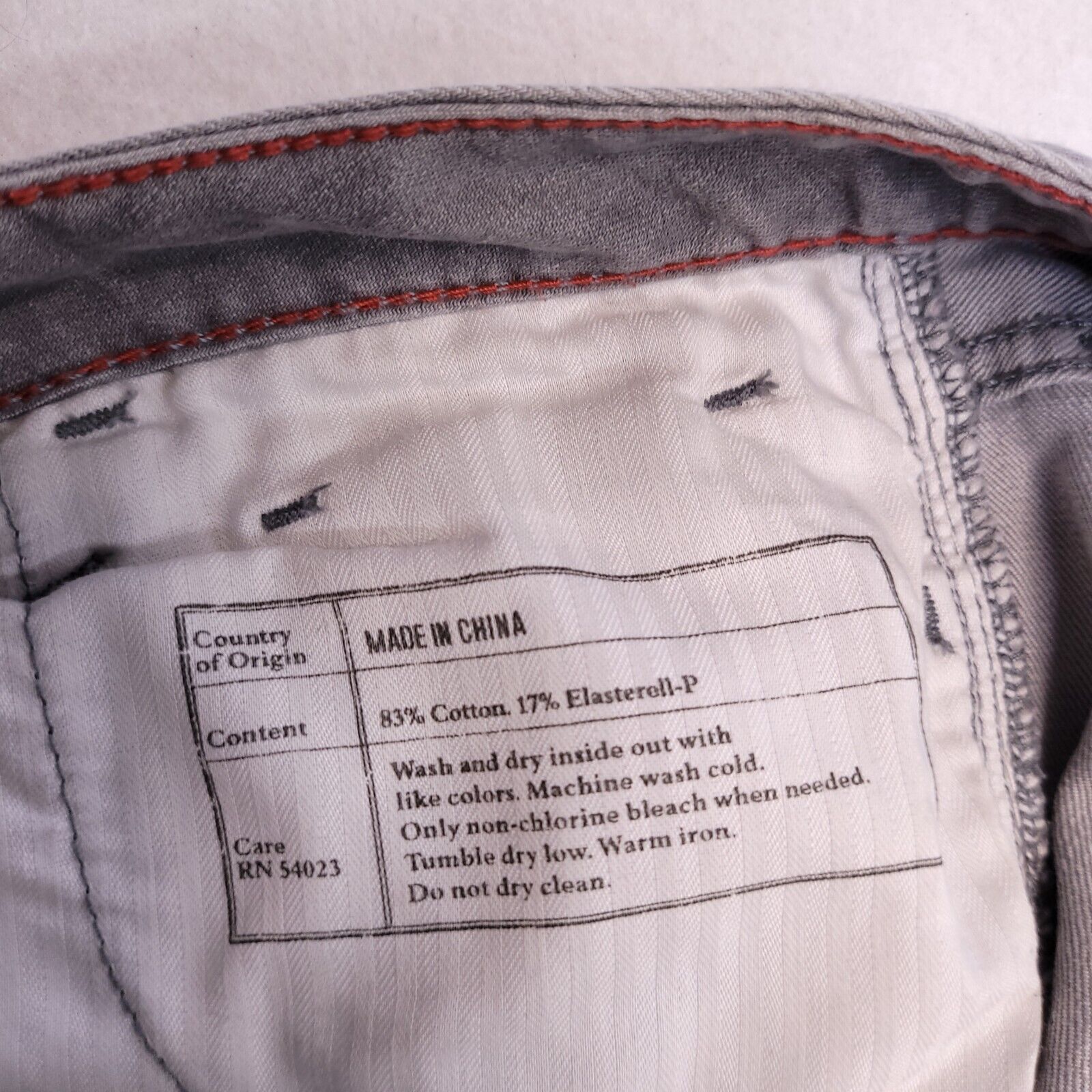 Banana Republic Banana Republic Casual Light Wash Jeans Womens Size 27 Gray Size 30" / US 8 / IT 44 - 6 Thumbnail