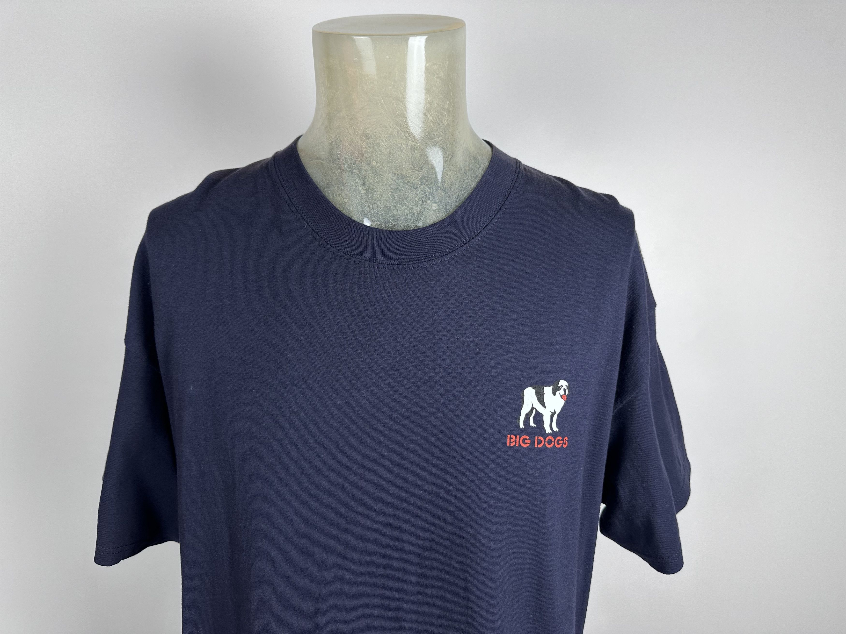 Vintage Lord of the Big Dogs T Shirts Vintage Blue Mens Size XL Size US XL / EU 56 / 4 - 4 Thumbnail