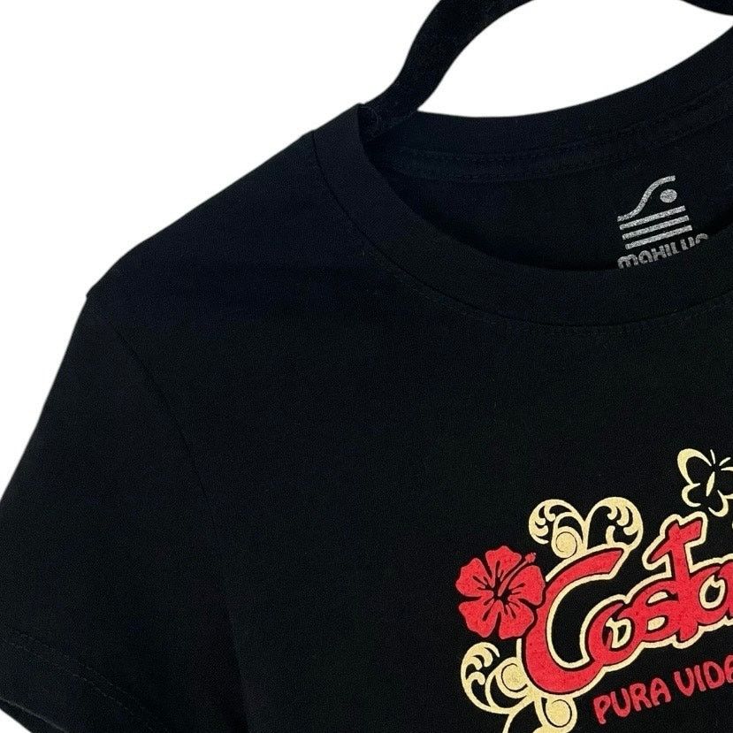 Other Mahilua Costa Rica Pura Vida Black Short Sleeve Graphic Tee Size S / US 4 / IT 40 - 3 Thumbnail