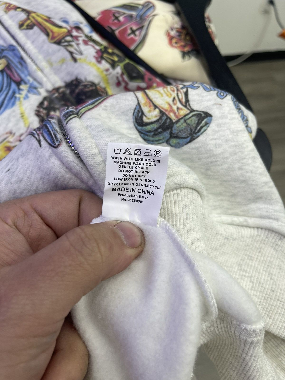 Other Righteous Zip Up Hoodie grey Size US S / EU 44-46 / 1 - 7 Thumbnail