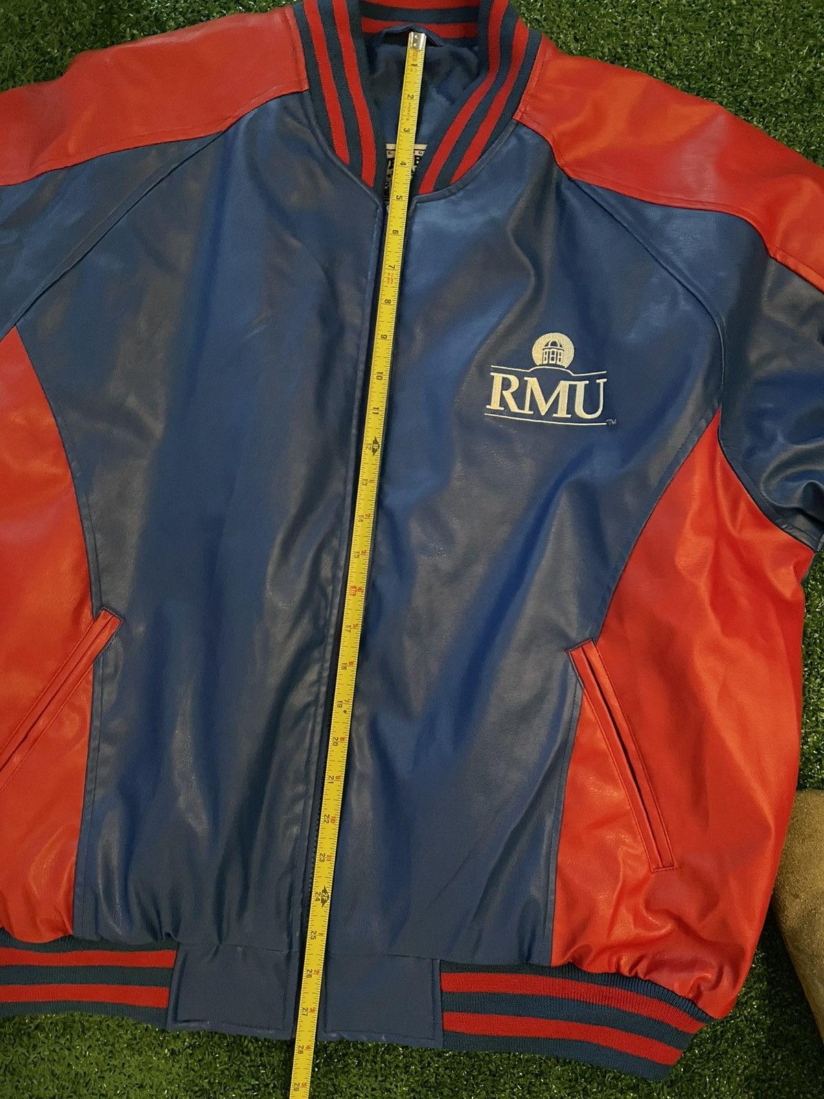 Steve And Barrys Vintage Y2K Robert Morris Steve & Barry’s Bomber Jacket Size US L / EU 52-54 / 3 - 4 Thumbnail