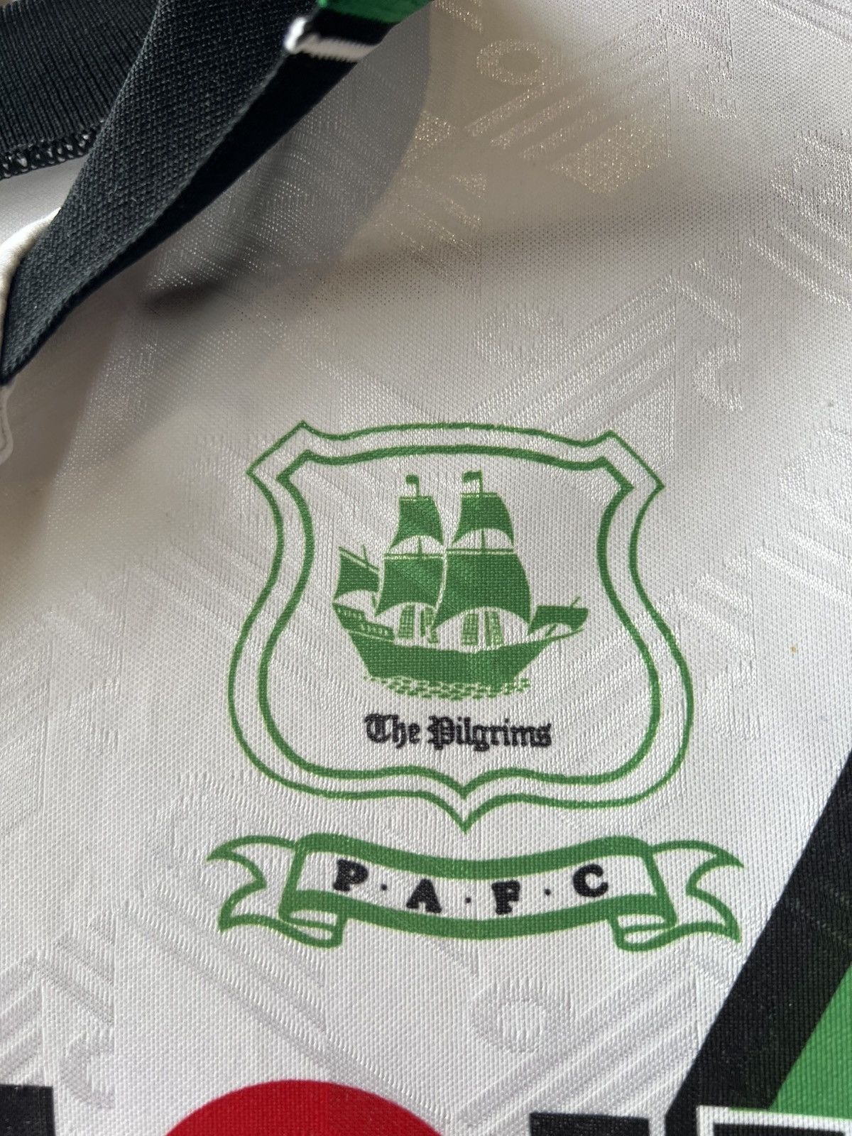 Vintage 1995/96 Plymouth Argyle Home Soccer Jersey Football shirt S Size US S / EU 44-46 / 1 - 6 Thumbnail