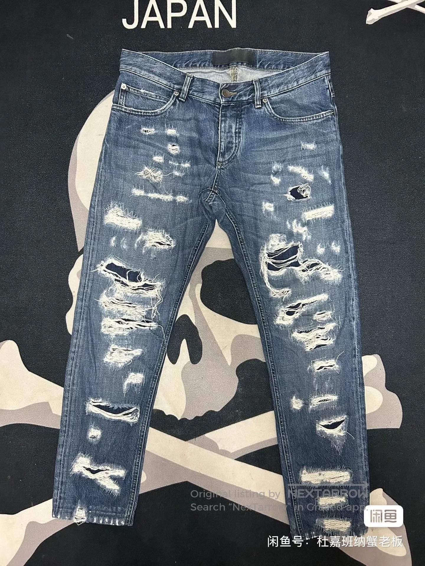 Dolce & Gabbana Dolce&Gabbana Distressed Denim Jeans for Men. Size US 32 / EU 48 - 1 Thumbnail