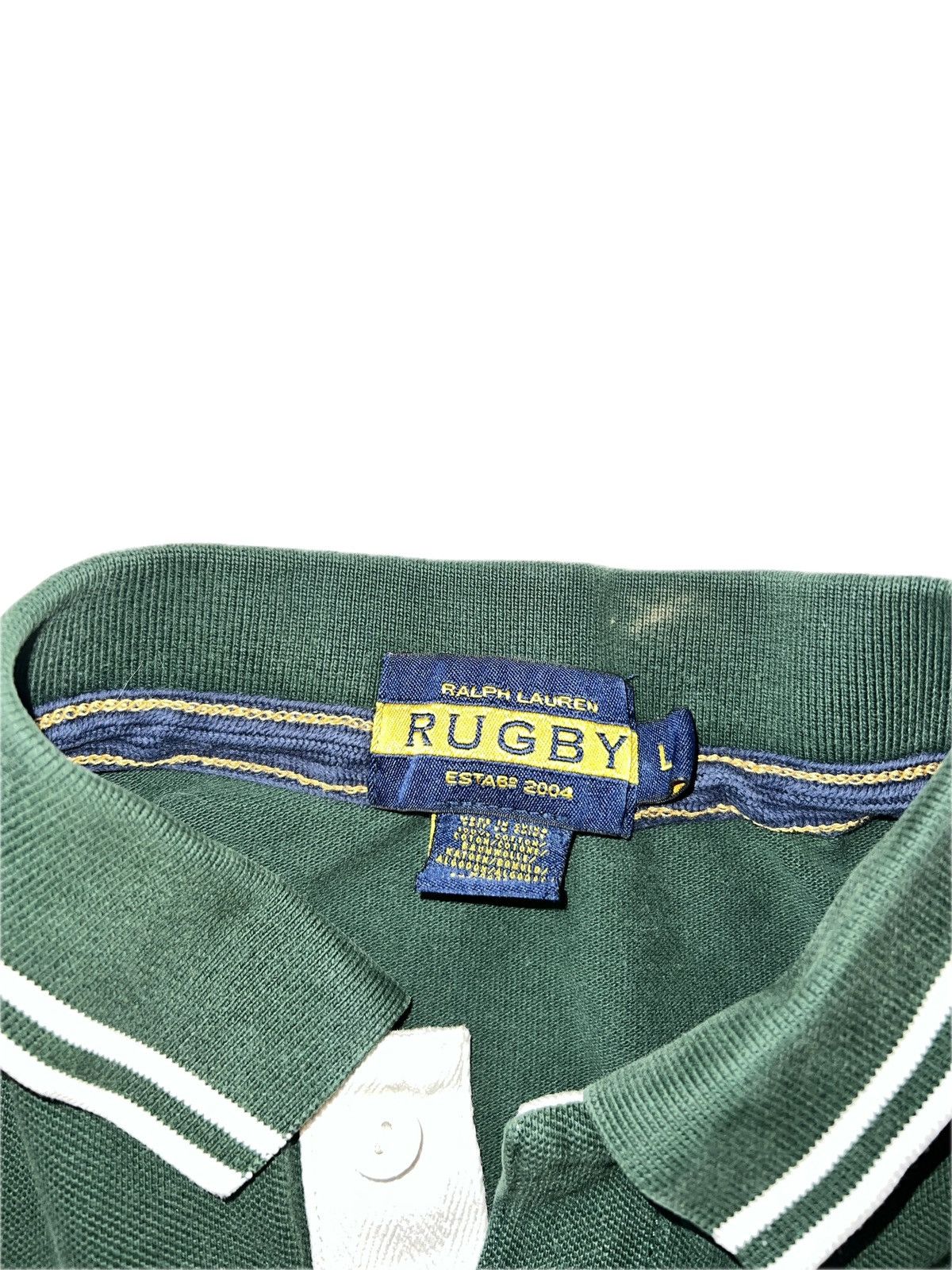 Rugby Ralph Lauren Vintage Rugby Ralph Lauren Longsleeve Polo Size US L / EU 52-54 / 3 - 6 Thumbnail