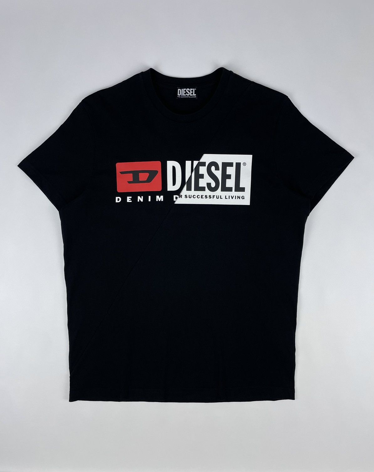 Diesel Diesel T-DIEGO-CUTY T-shirt Big logo Size US L / EU 52-54 / 3 - 1 Thumbnail