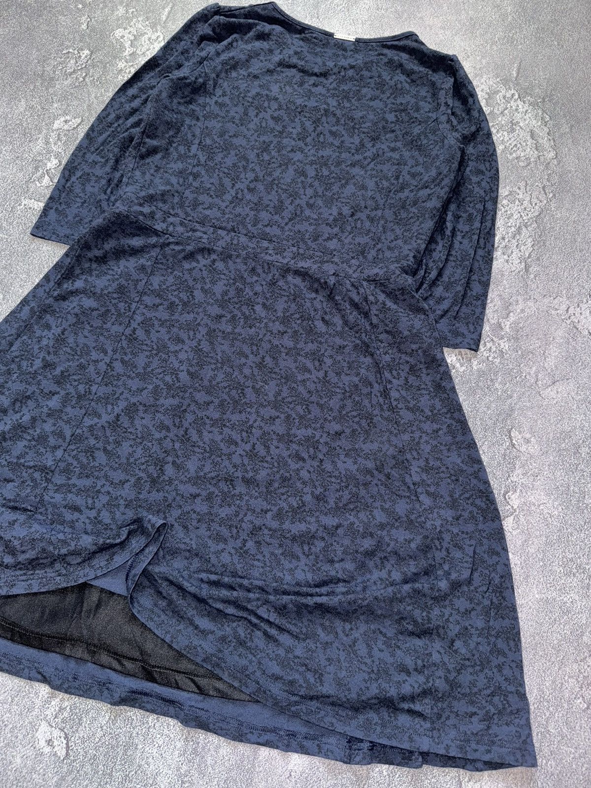 Vintage + Vive Maria + L all printed blue long dress long sleeve Size L / US 10 / IT 46 - 11 Thumbnail