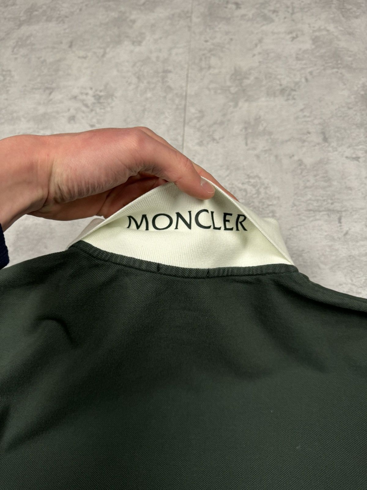 Moncler Moncler Polo T-shirt Green Size XL Size US XL / EU 56 / 4 - 12 Thumbnail