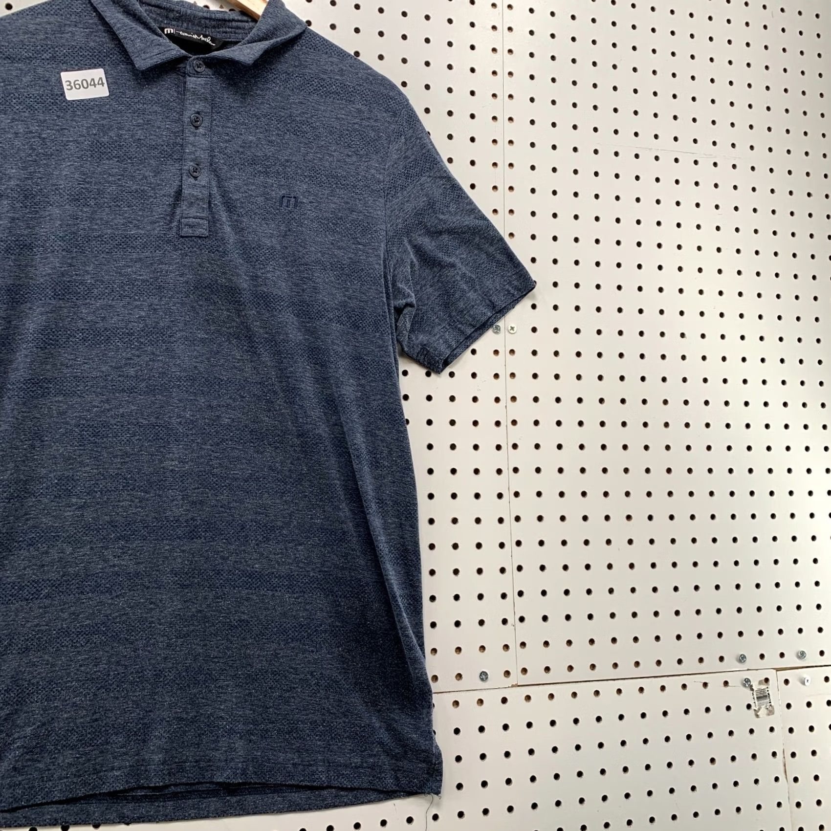 TravisMathew Travis Mathew Golf Collared Polo Shirt Mens Medium Gray Active Casual Shirt Polo 19x29 Mens Size US M / EU 48-50 / 2 - 4 Thumbnail