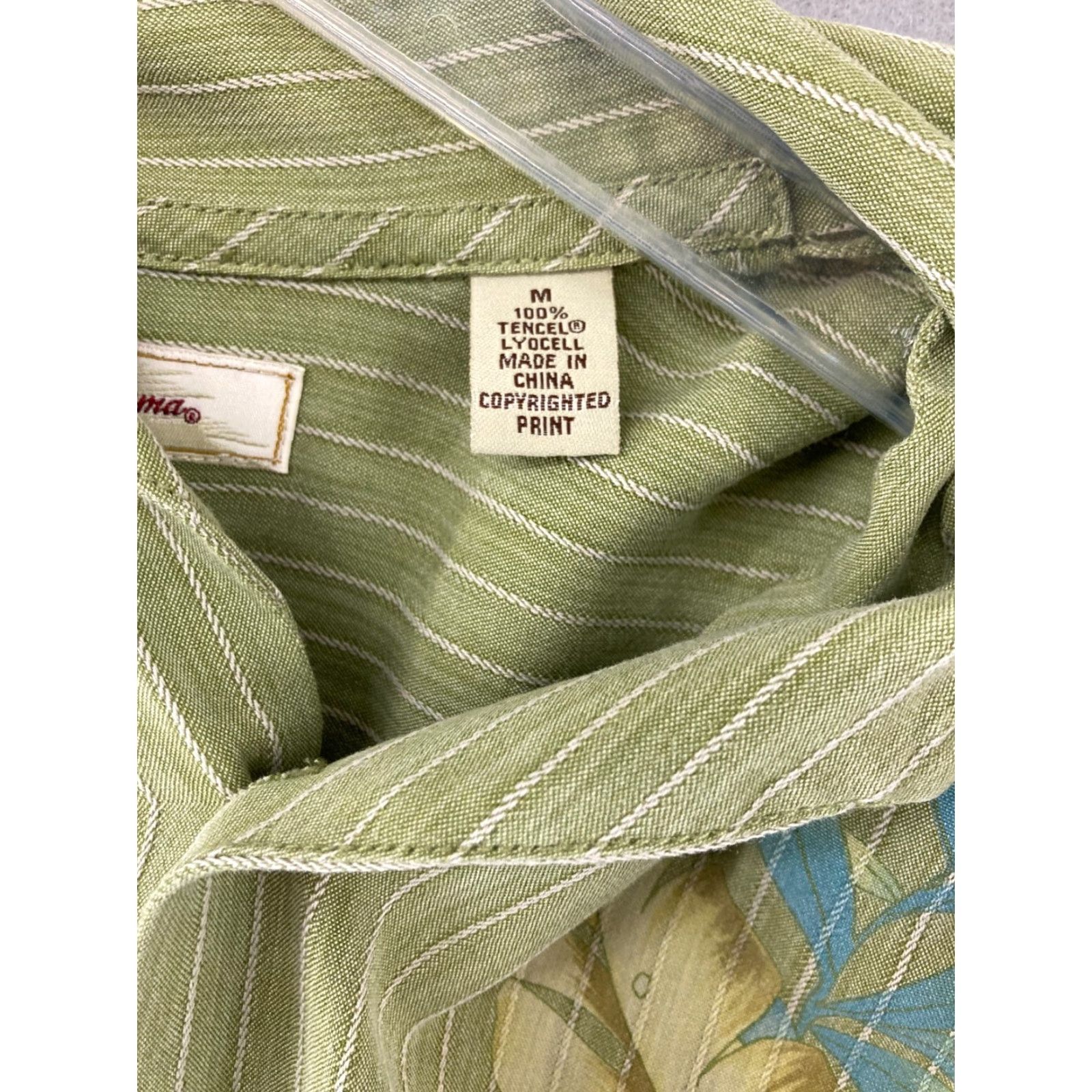 Tommy Bahama VINTAGE Tommy Bahama Shirt Mens M Tencel Hawiian Floral Size US M / EU 48-50 / 2 - 4 Thumbnail