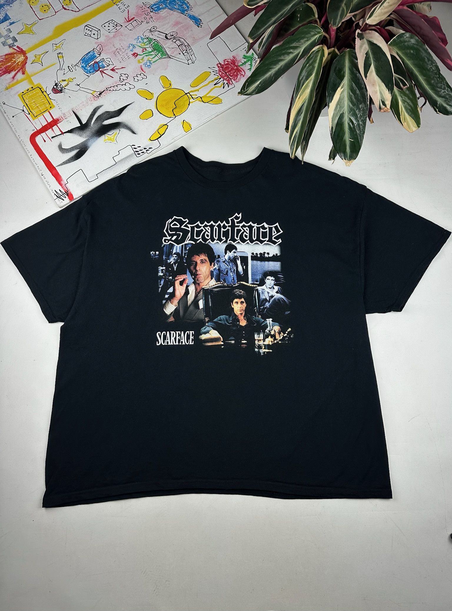 Other Vintage Scarface tShirt rap tee Size US XXL / EU 58 / 5 - 1 Thumbnail