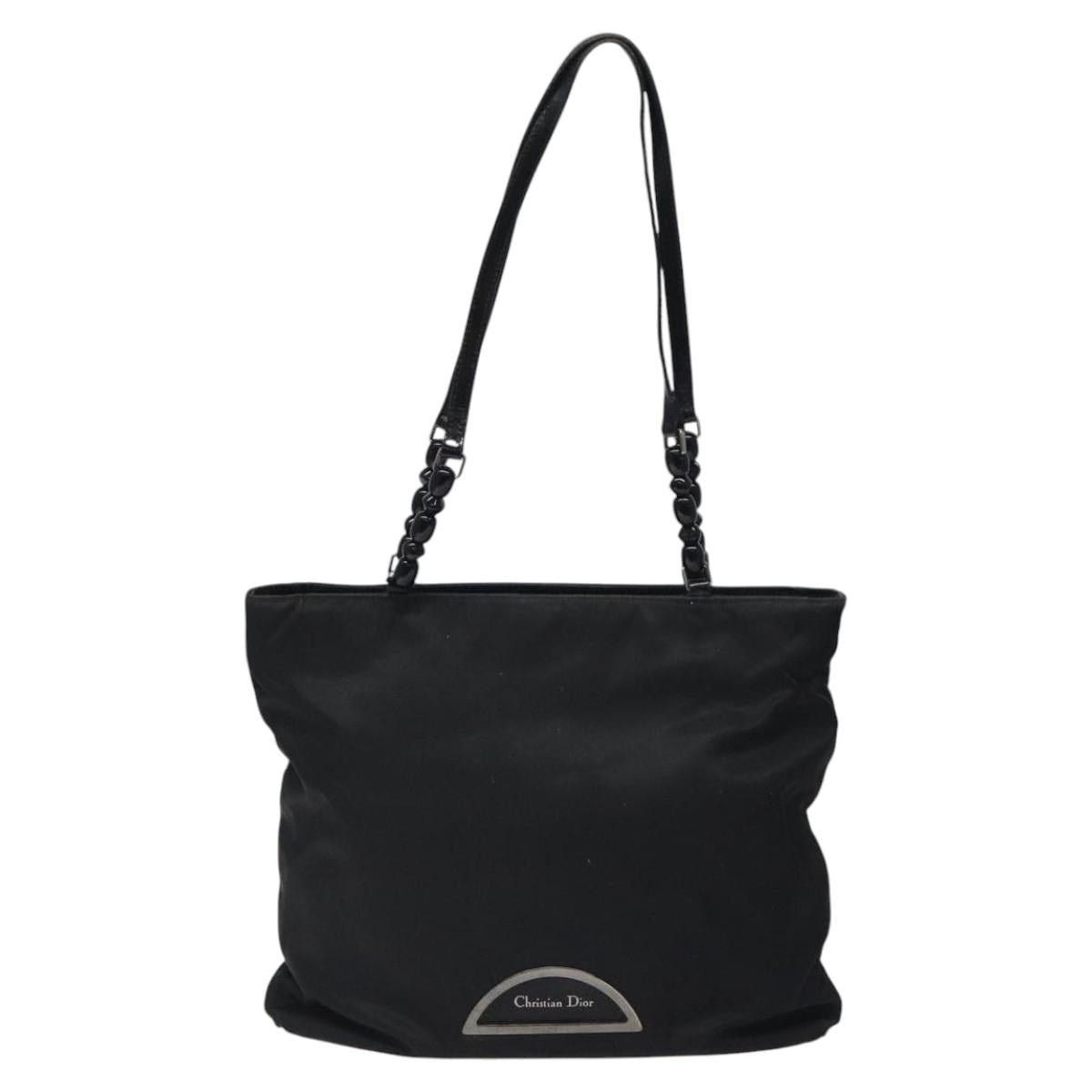 Dior DIOR Tote Bag Nylon Black Silver Size ONE SIZE - 13 Thumbnail