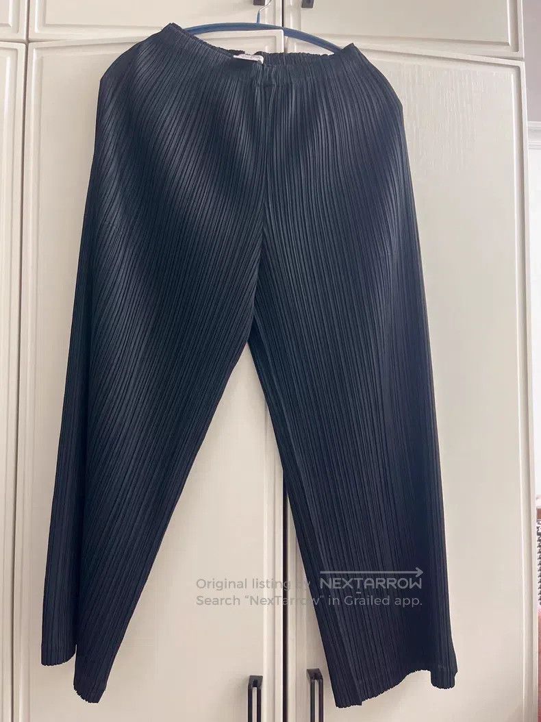 Issey Miyake Issey Miyake size:1 Black Trousers Size 31" - 2 Thumbnail