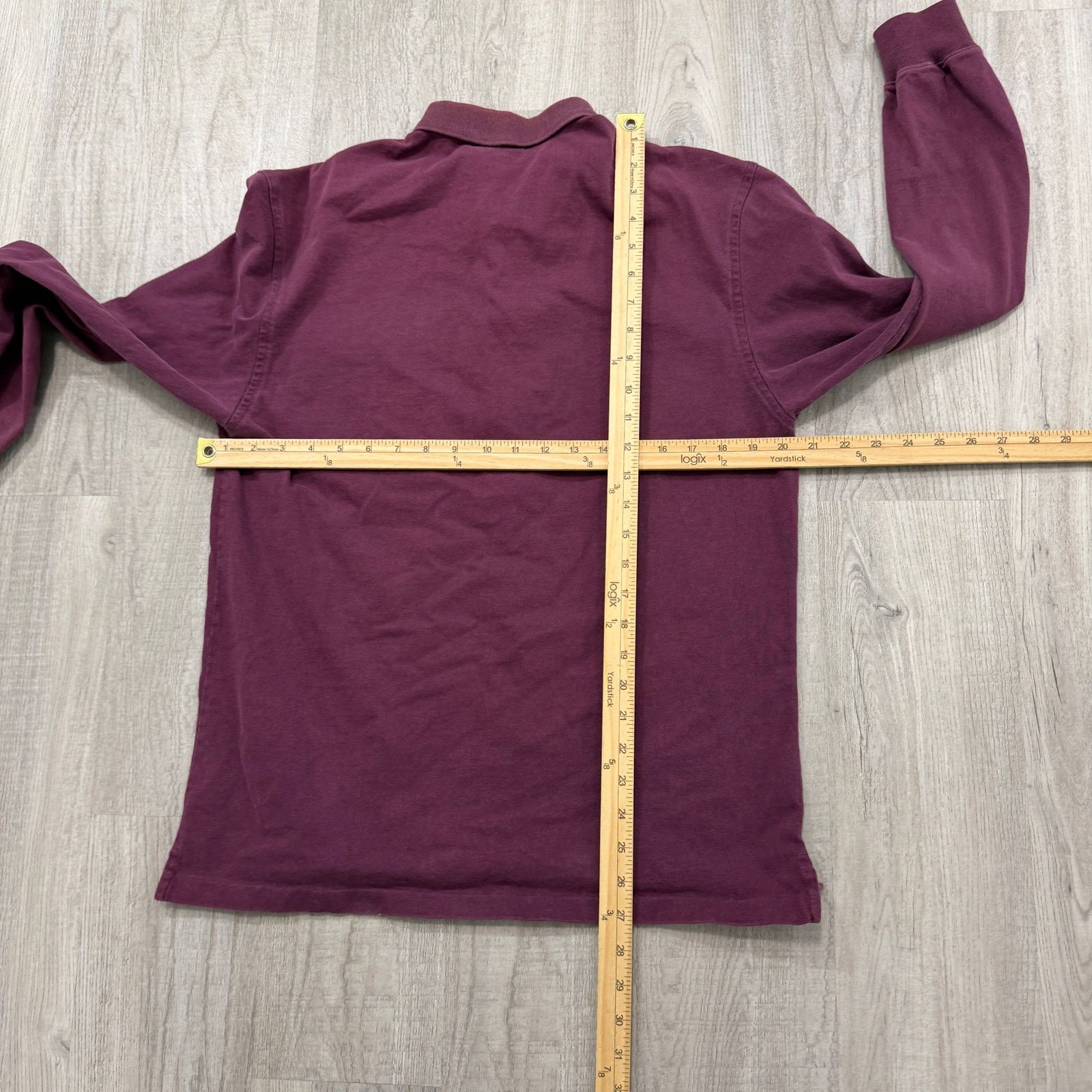 Izod Vintage Izod Rugby Polo Shirt Men's Medium Red Collared 90s Size US M / EU 48-50 / 2 - 6 Thumbnail