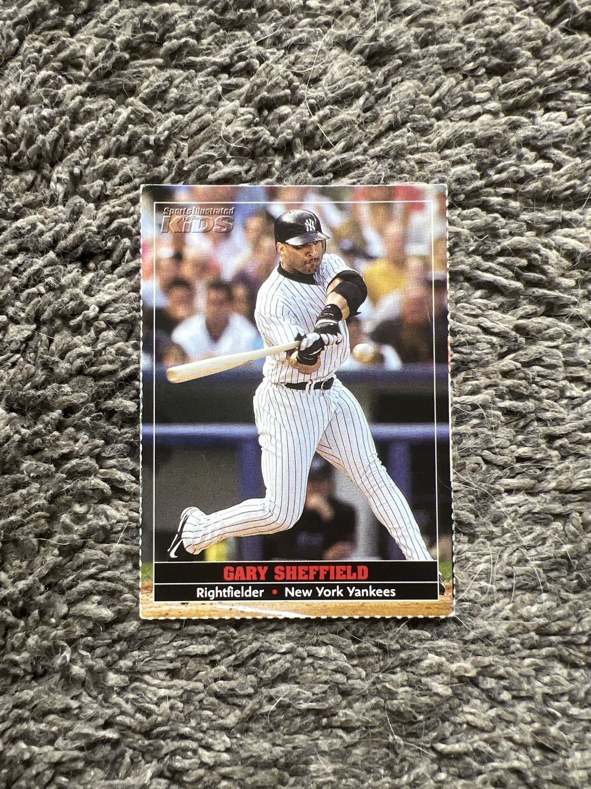 New York Yankees 2005 Sports Illustrated For Kids #488 Gary Sheffield Card Size ONE SIZE - 1 Thumbnail