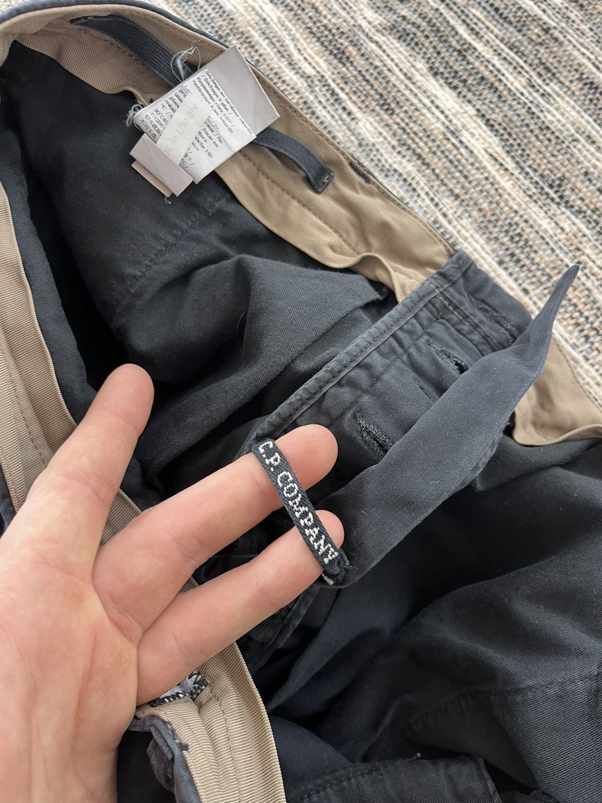 C.P. Company Vintage CP Company Black Slim Cargo Pants Casual Size US 34 / EU 50 - 23 Thumbnail