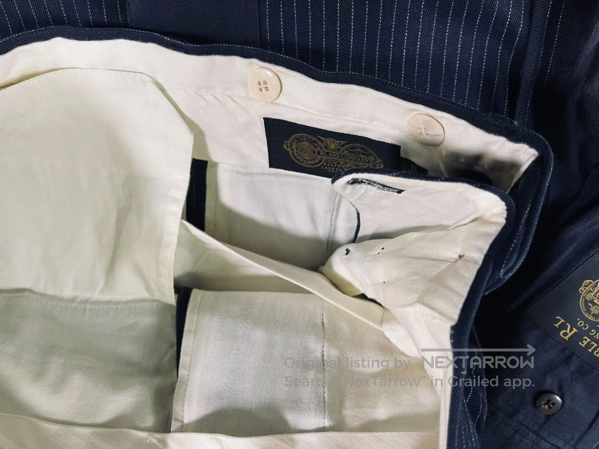 RRL Ralph Lauren Double RL Ralph Lauren Striped Suit. Size US XS / EU 42 / 0 - 4 Thumbnail