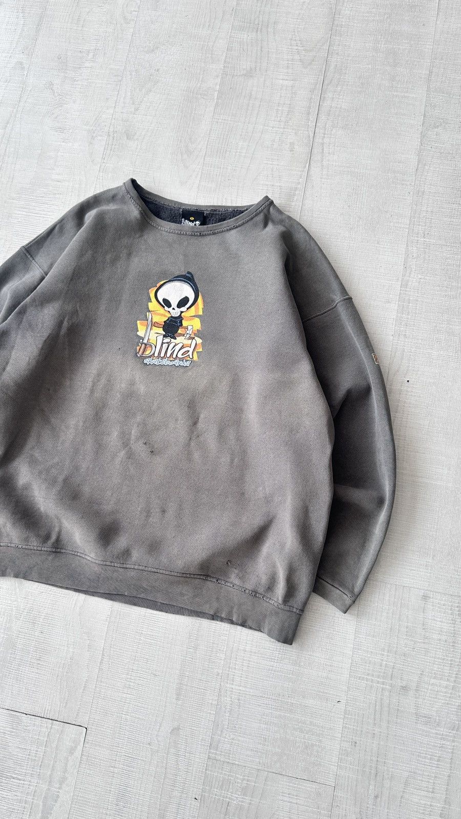 Blind Skateboards Blind Skateboards Sweatshirt USA Reaper Faded Y2K Skate XL Size US XL / EU 56 / 4 - 6 Thumbnail