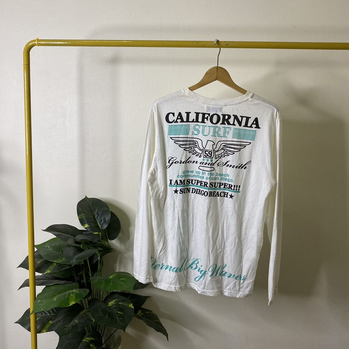 Vintage Y2K Gordon & Smith Surf LS T Shirt Size US L / EU 52-54 / 3 - 1 Thumbnail