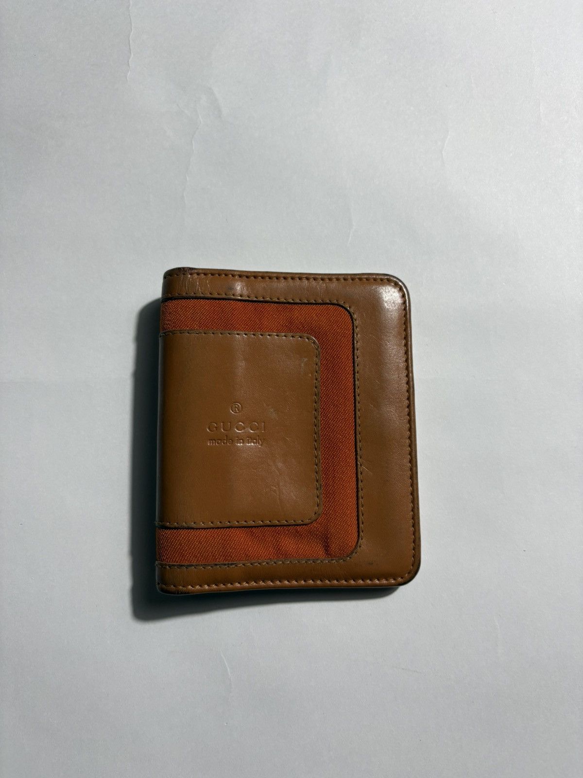 Gucci GUCCI LEATHER BIFOLD WALLET Size ONE SIZE - 1 Thumbnail