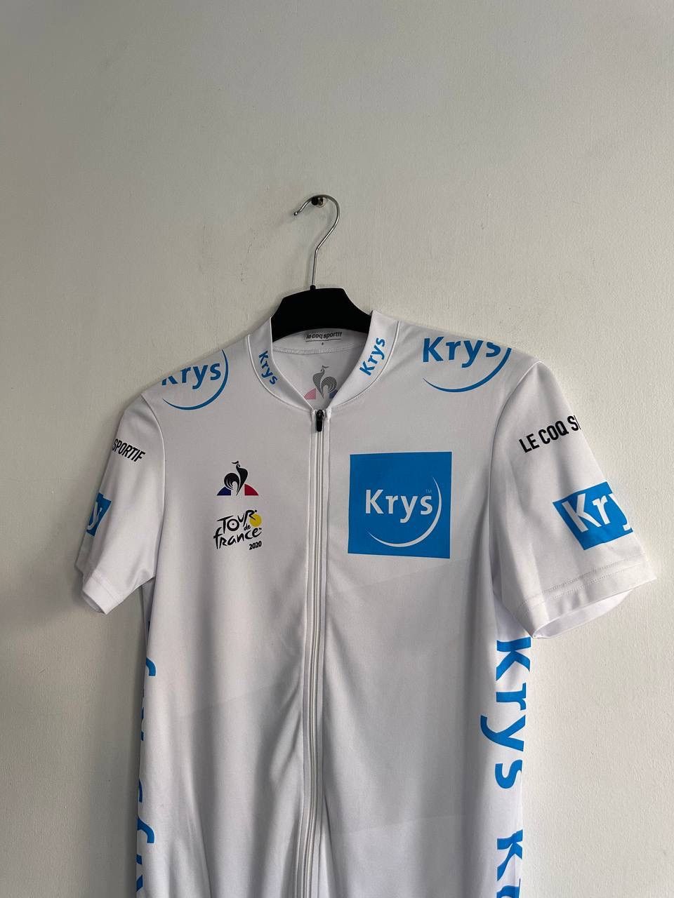 Le Coq Sportif Le Coq Sportif Tour de France 2020 White Jersey Men’s S Krys Size US S / EU 44-46 / 1 - 2 Thumbnail
