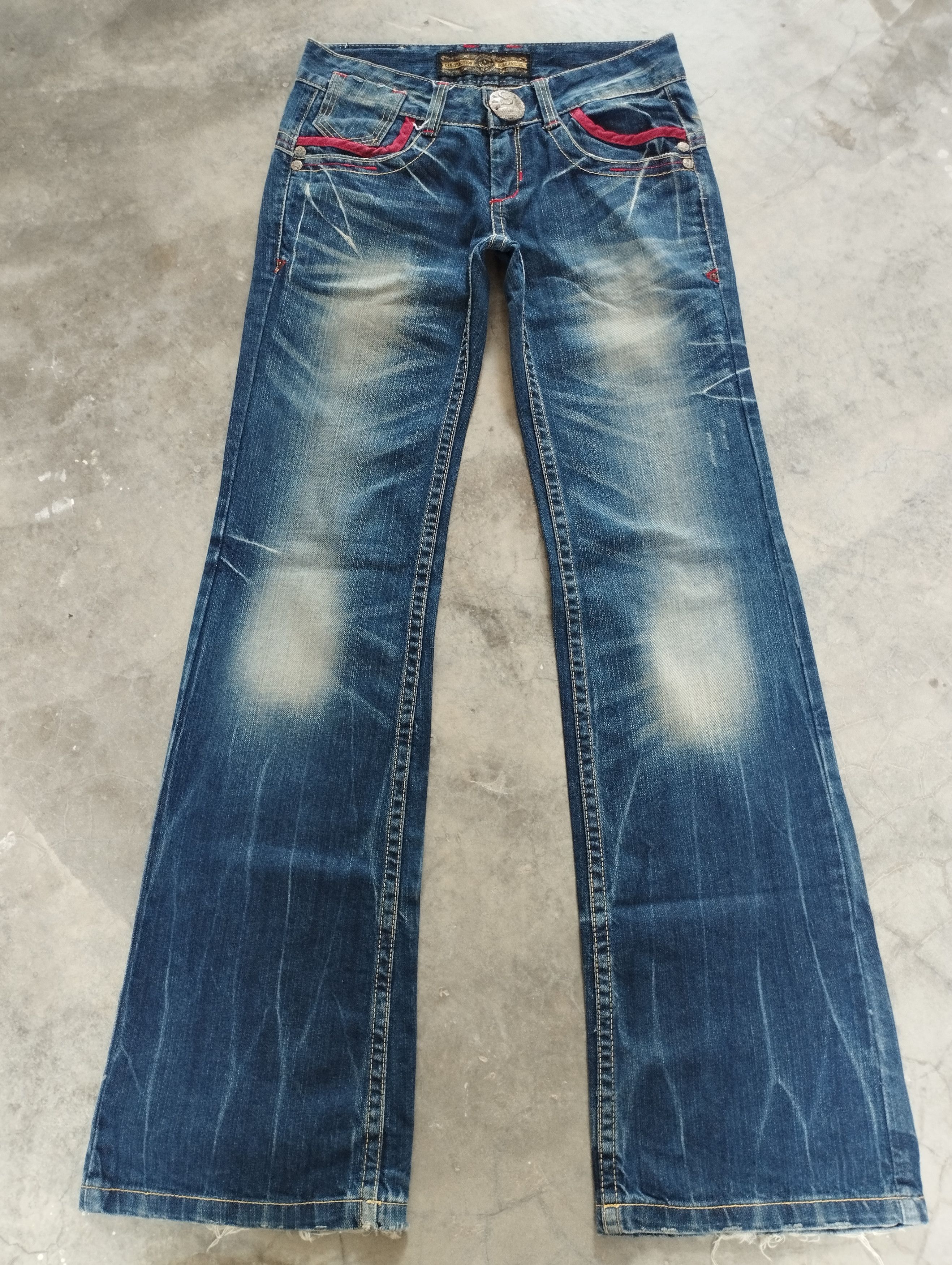 Tornado Mart Flare Jeans Japan Lightning Wash Studio RP Bootcut Jeans Size US 26 / EU 42 - 2 Thumbnail