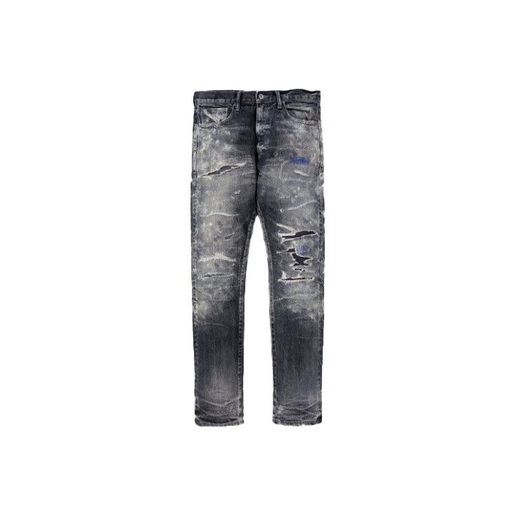 Neighborhood NEIGHBORHOOD 212 Savage Distressed Denim Size S Size US 30 / EU 46 - 1 Thumbnail