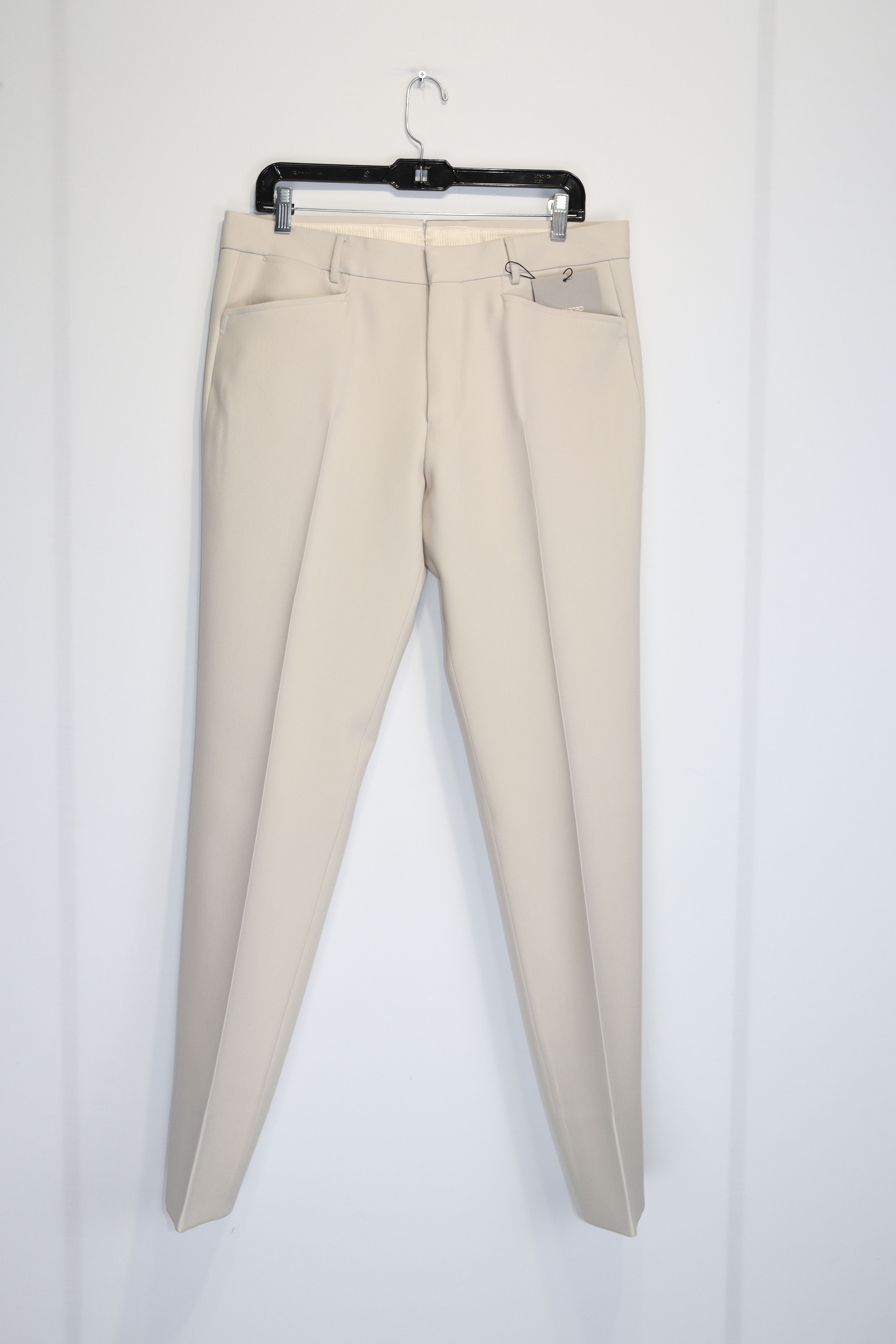 image of Tom Ford O1Rshd1 Pants In Off White, Men's (Size 30)