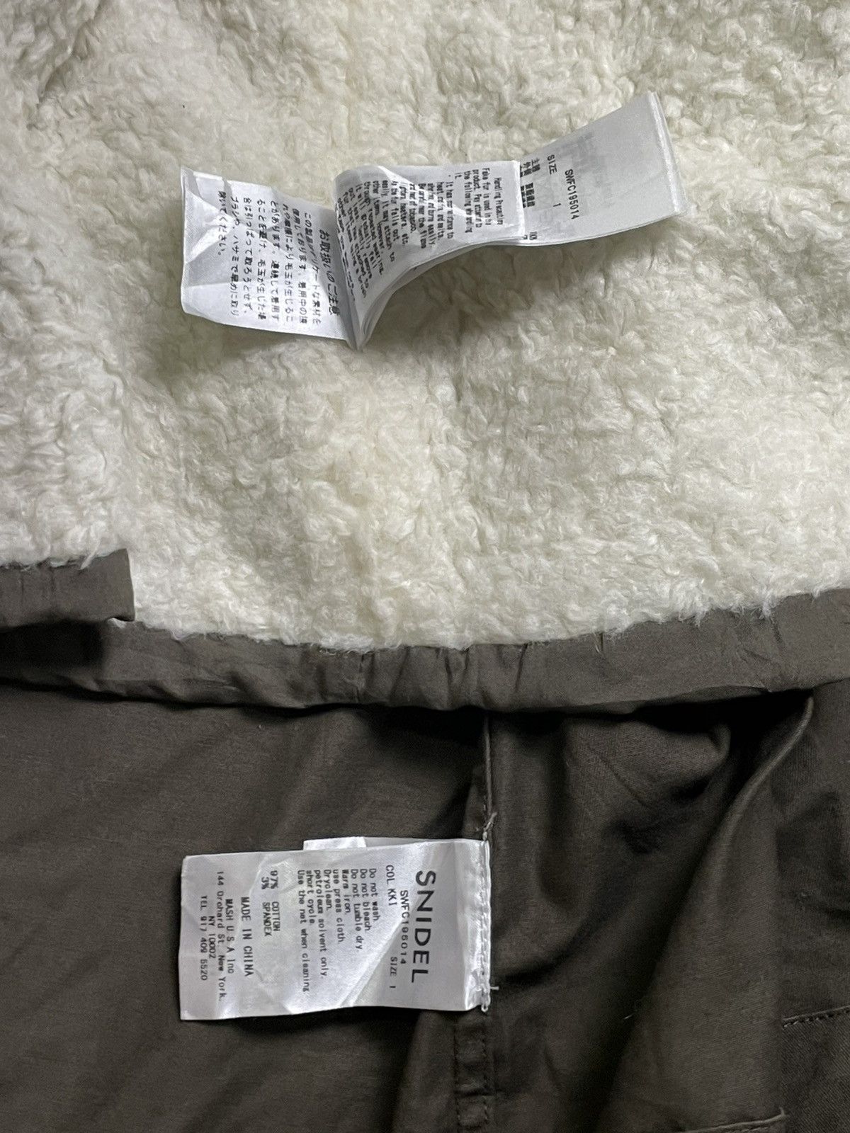 Designer × Japanese Brand × Vintage Snidel x Japanese Brand Faux Fur Fishtail Parkas (38) Size US M / EU 48-50 / 2 - 19 Thumbnail