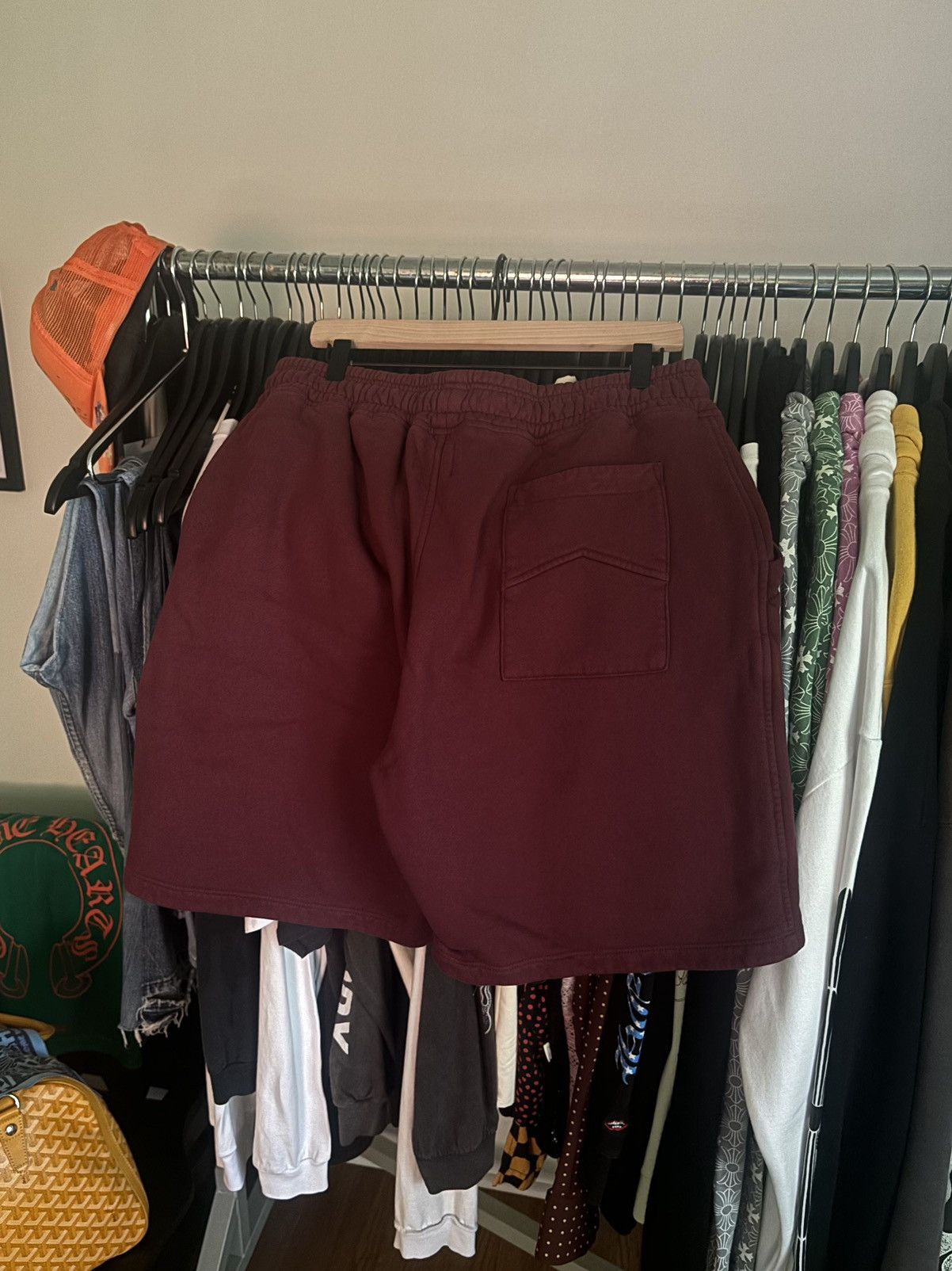 Rhude XL - THICK SCRIPT SHORTS Size US 36 / EU 52 - 5 Thumbnail
