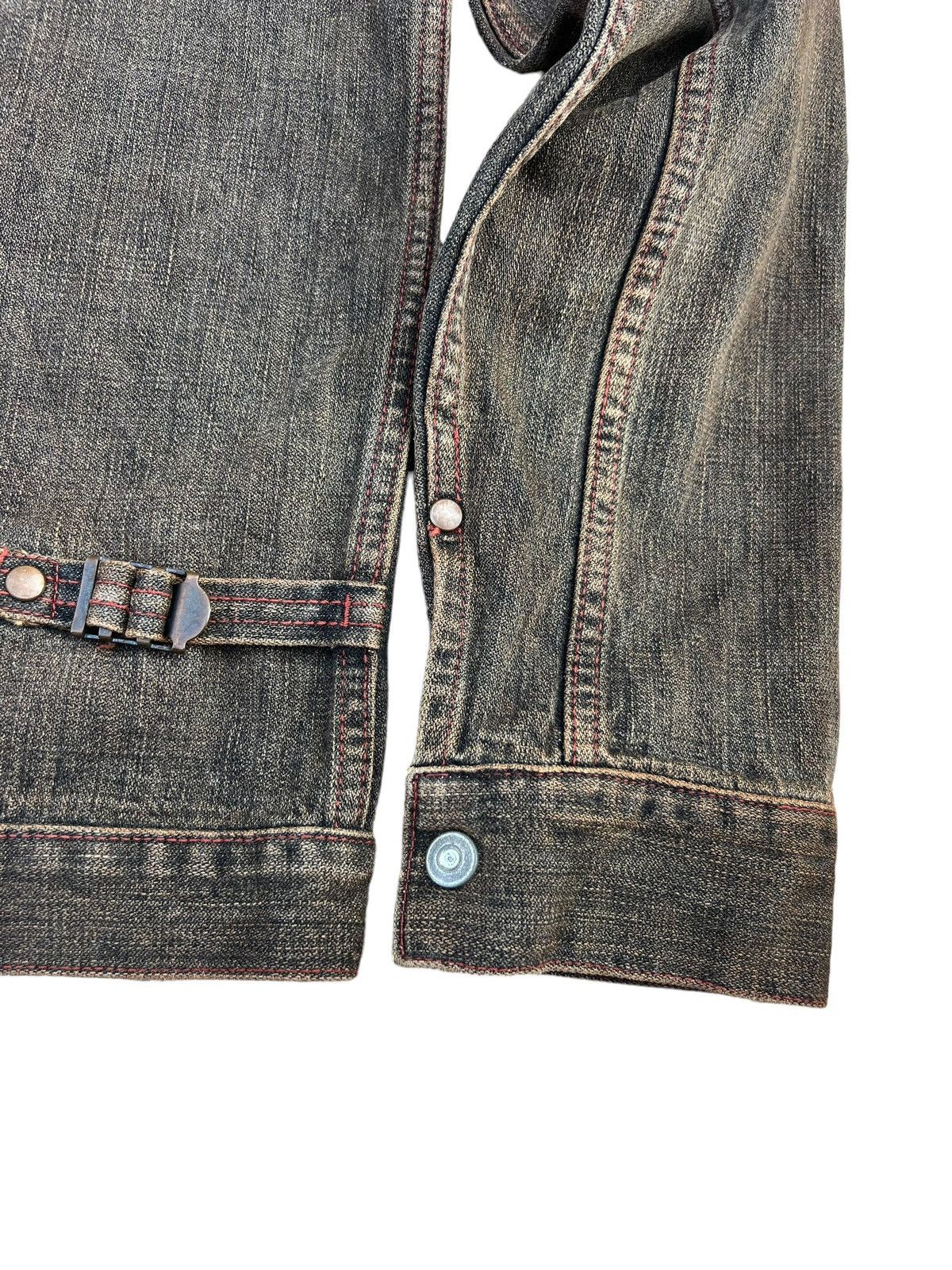 Johnbull Vintage 90s John Bull Japan Waxed Denim Jacket Size US M / EU 48-50 / 2 - 19 Thumbnail