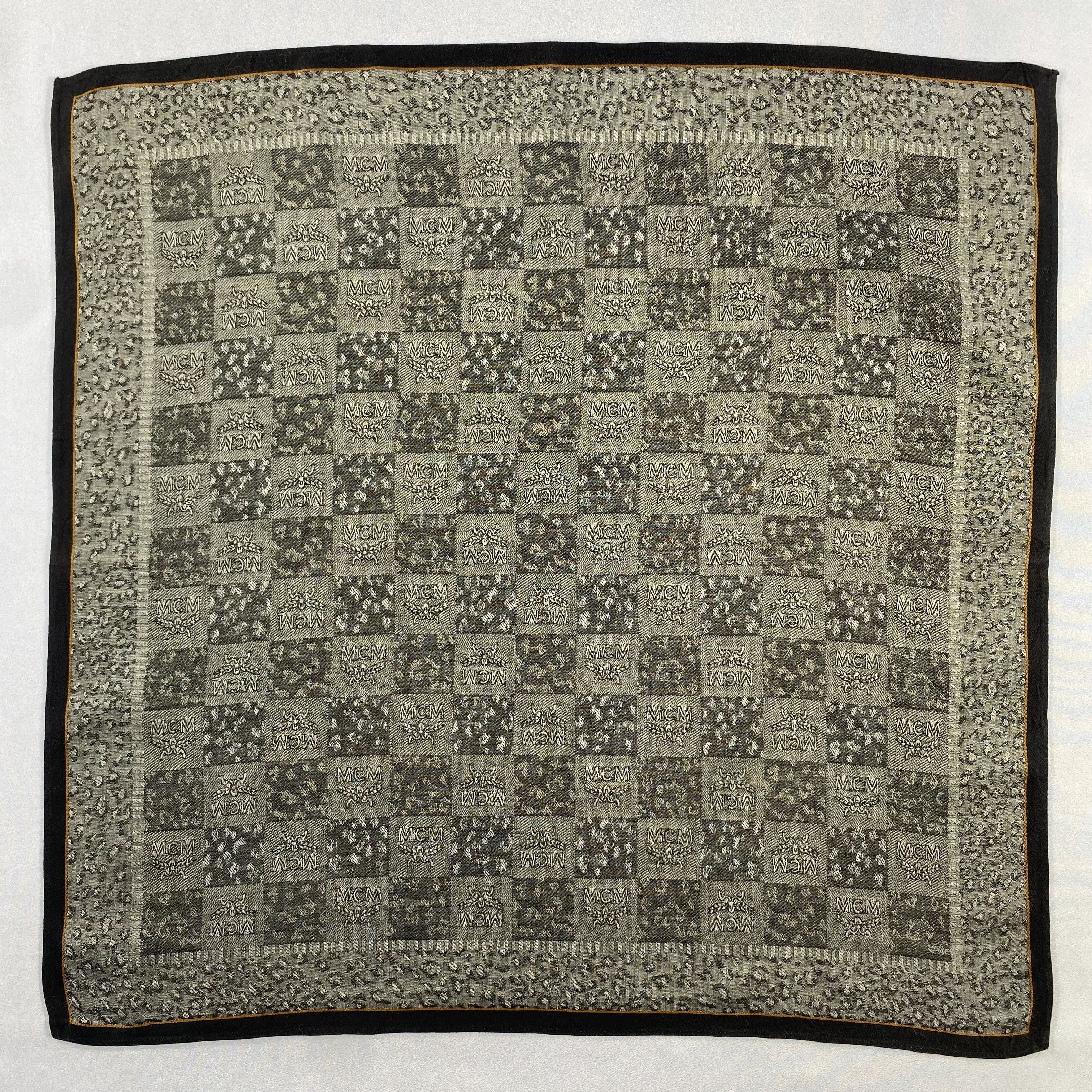MCM × Vintage MCM Neckerchief / Bandana / Handkerchief-P1252 Size ONE SIZE - 1 Thumbnail